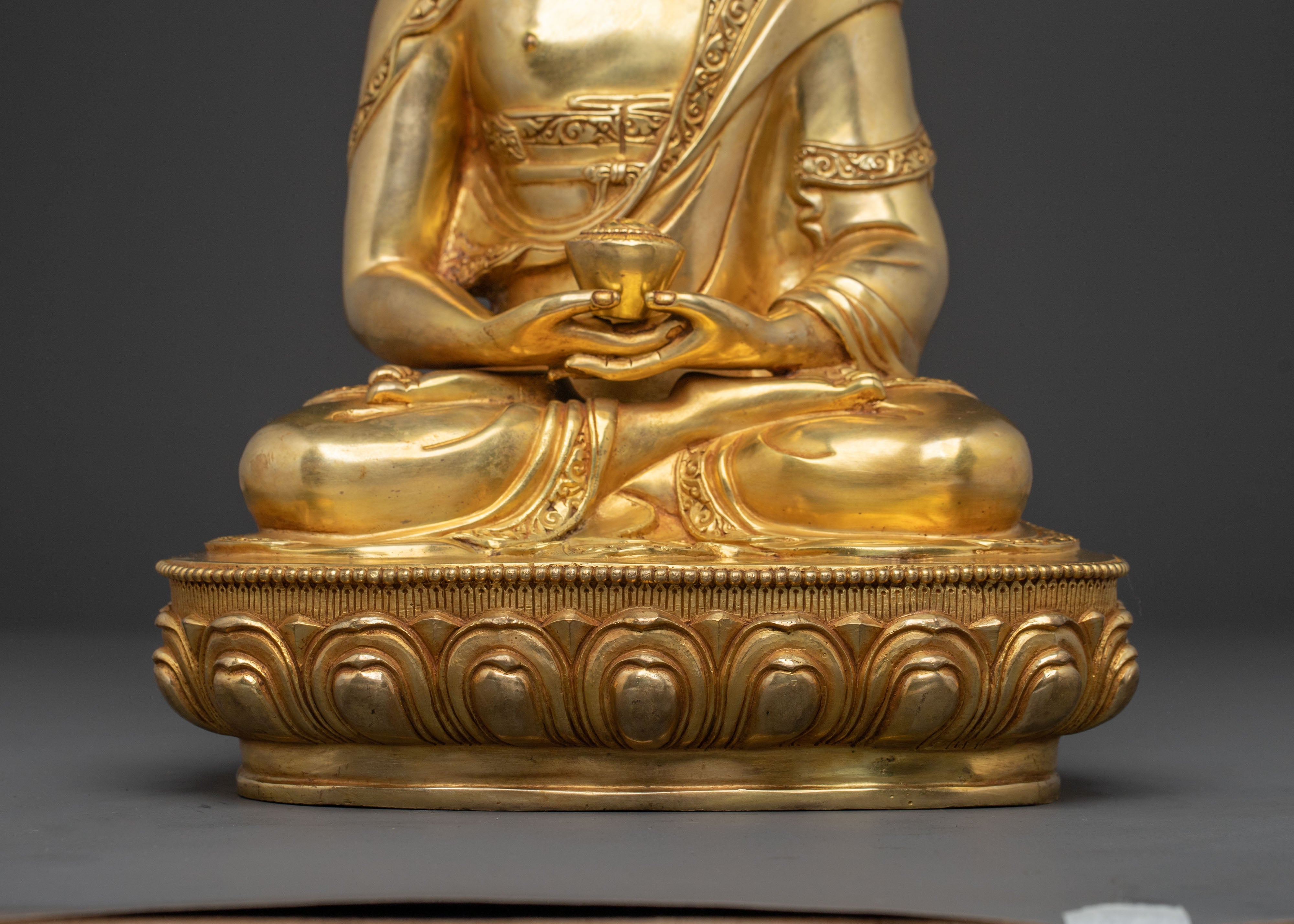Handcrafted Amitabha Buddha Statue | Home Decor
