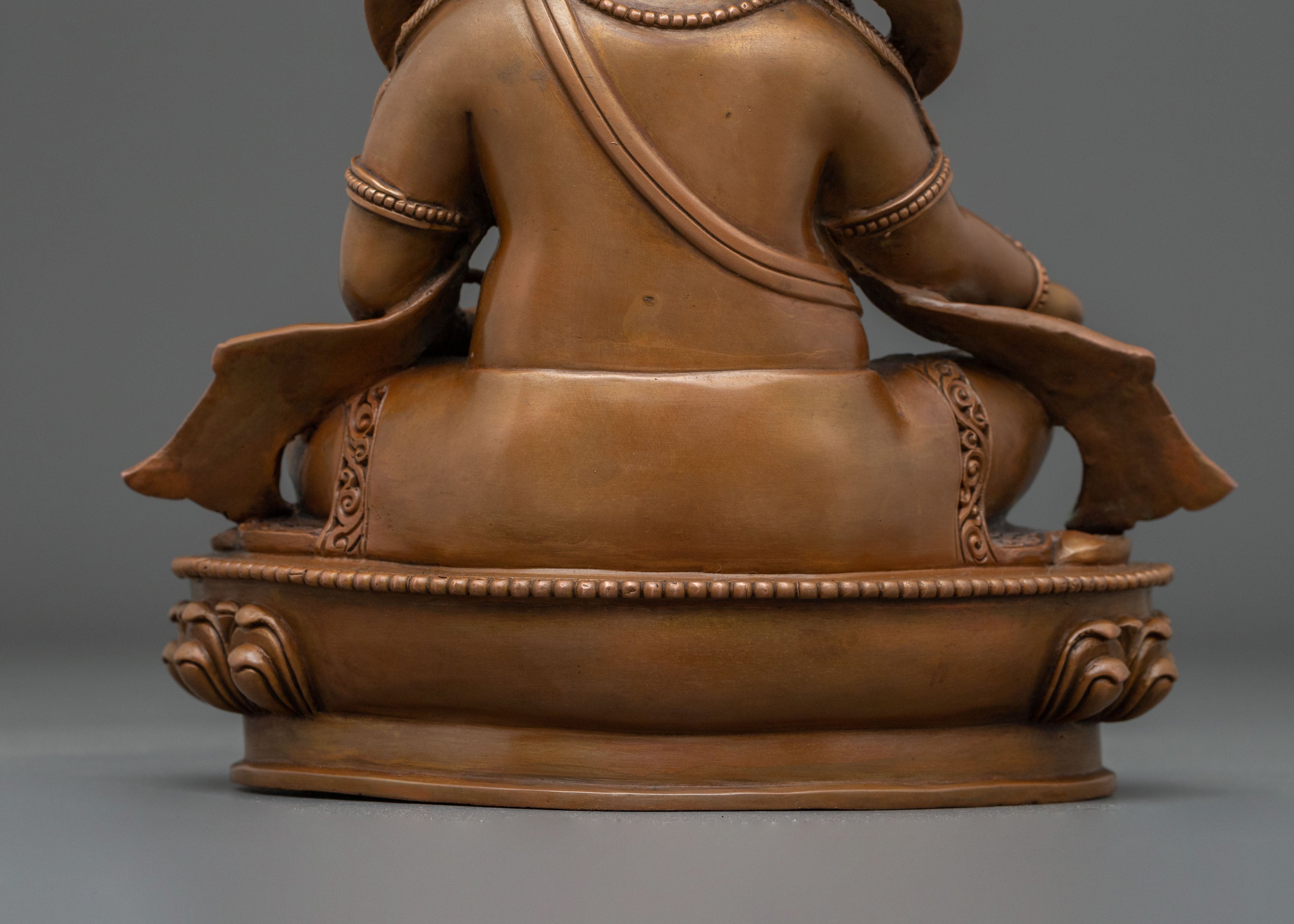 Dzambhala Handmade Sculpture: Deity of Wealth and Prosperity
