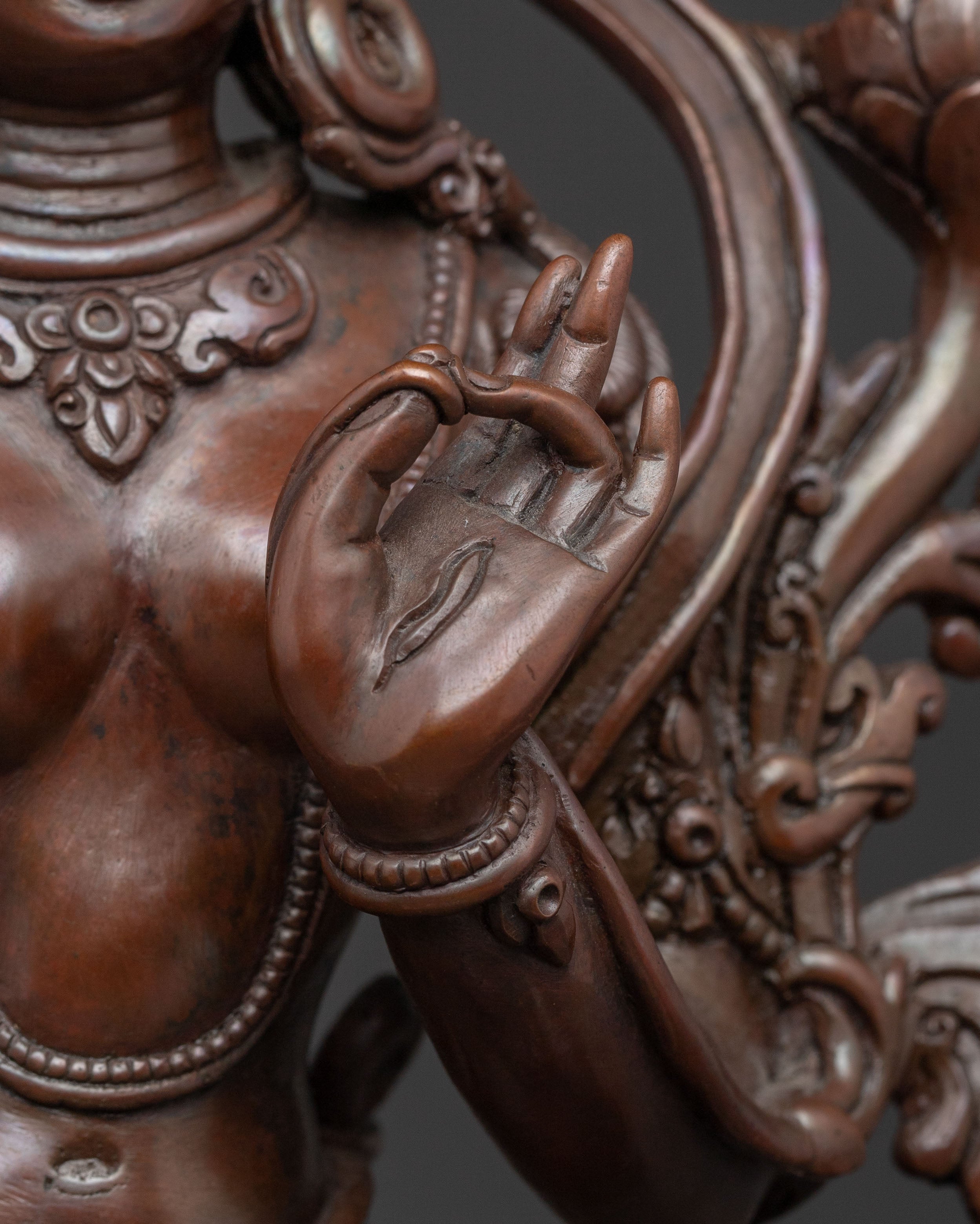 White Tara Handmade Sculpture | Goddess of Healing and Longevity