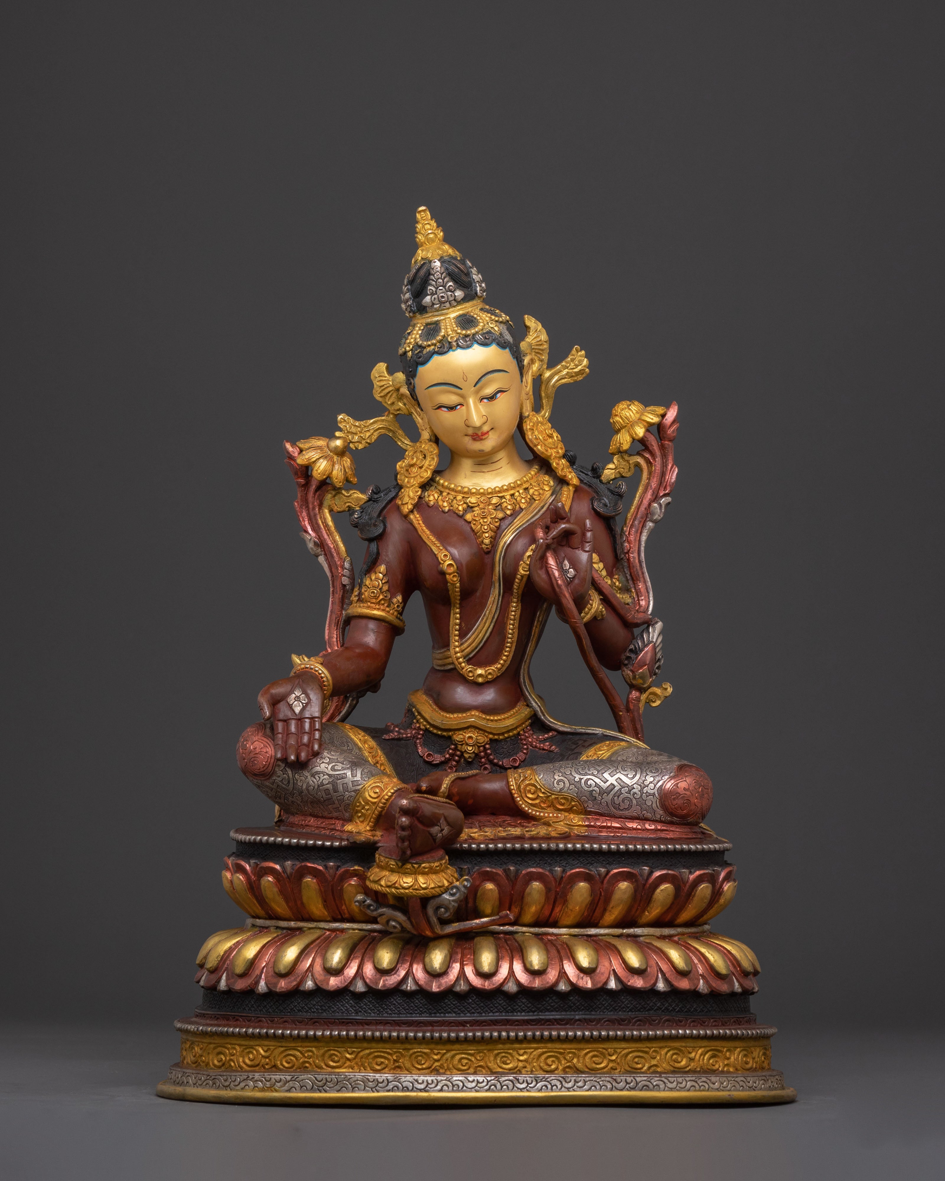 Green Tara Statue