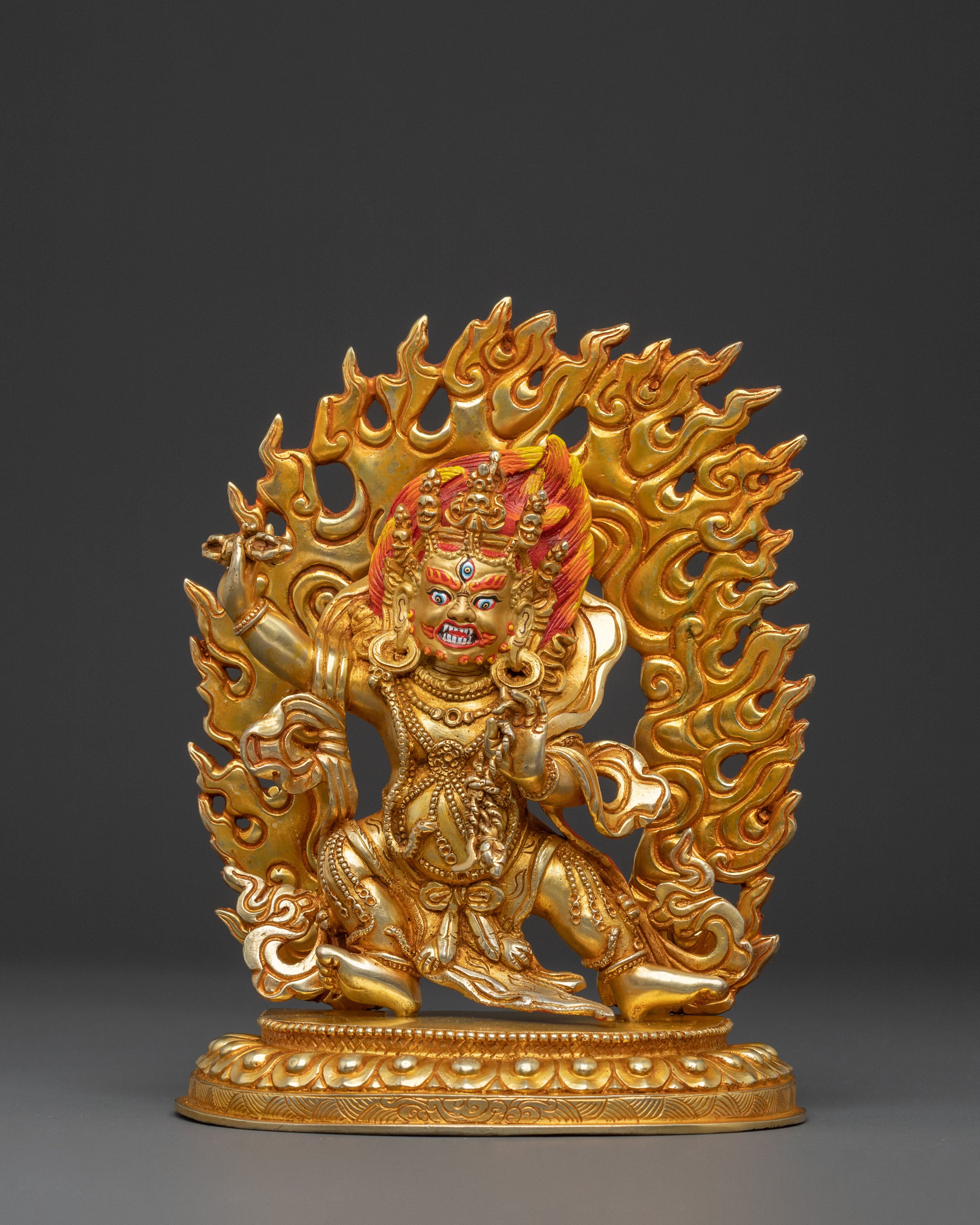 Wrathful Protector Vajrapani Statue | Made in Nepal