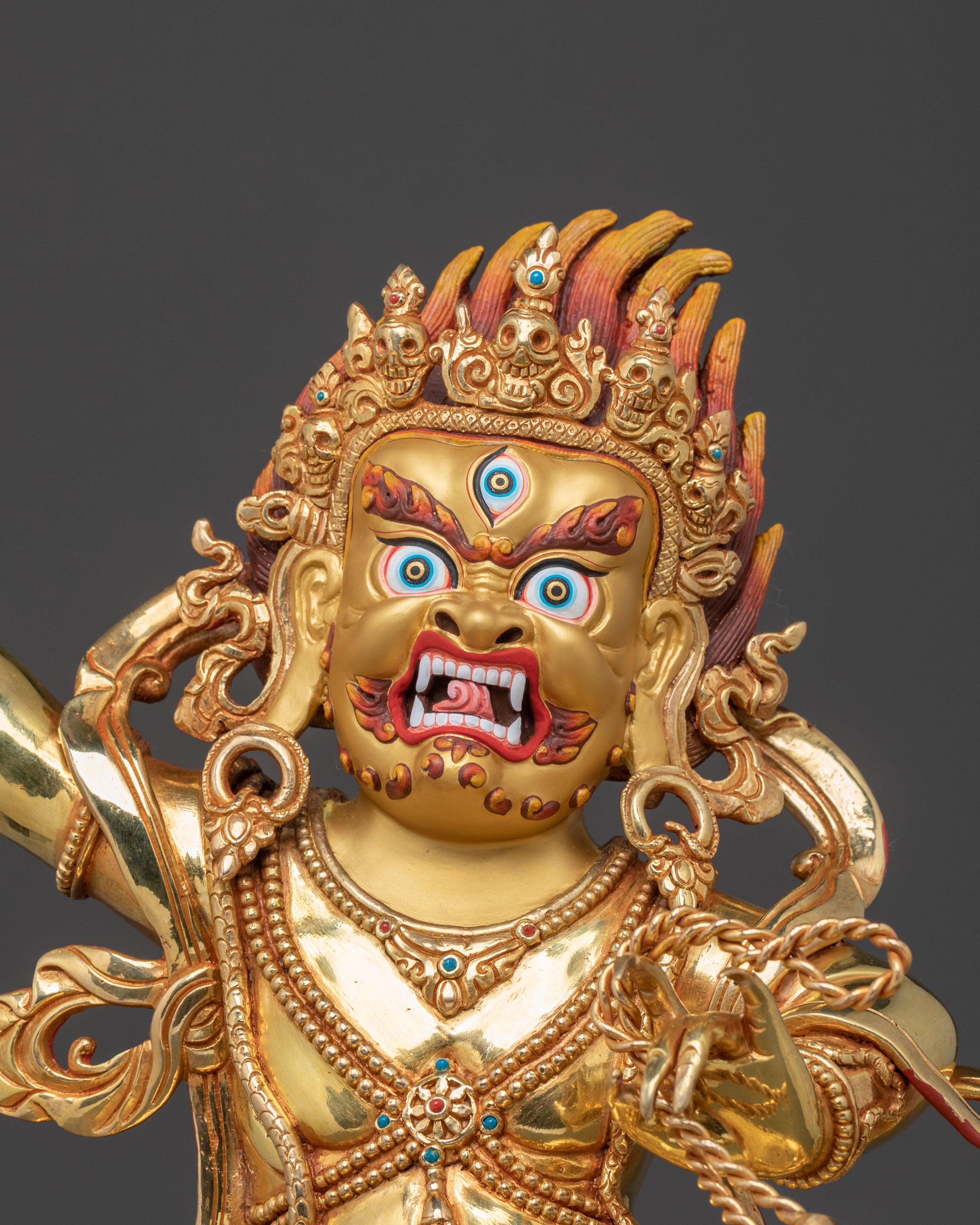 Bodhisattva Vajrapani Sacred Golden Statue