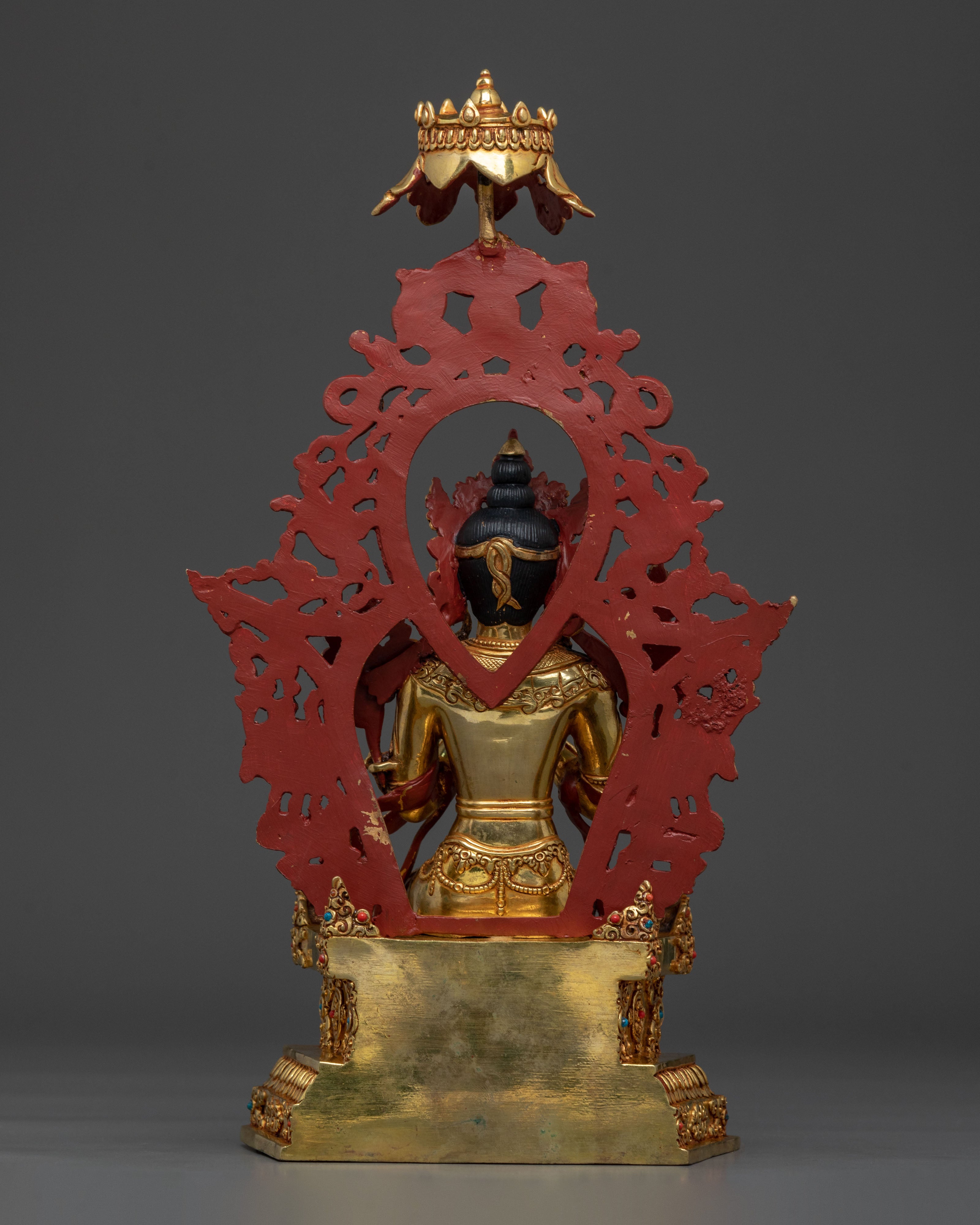 Future Buddha Maitreya Statue | Tibetan Buddhist Figurine