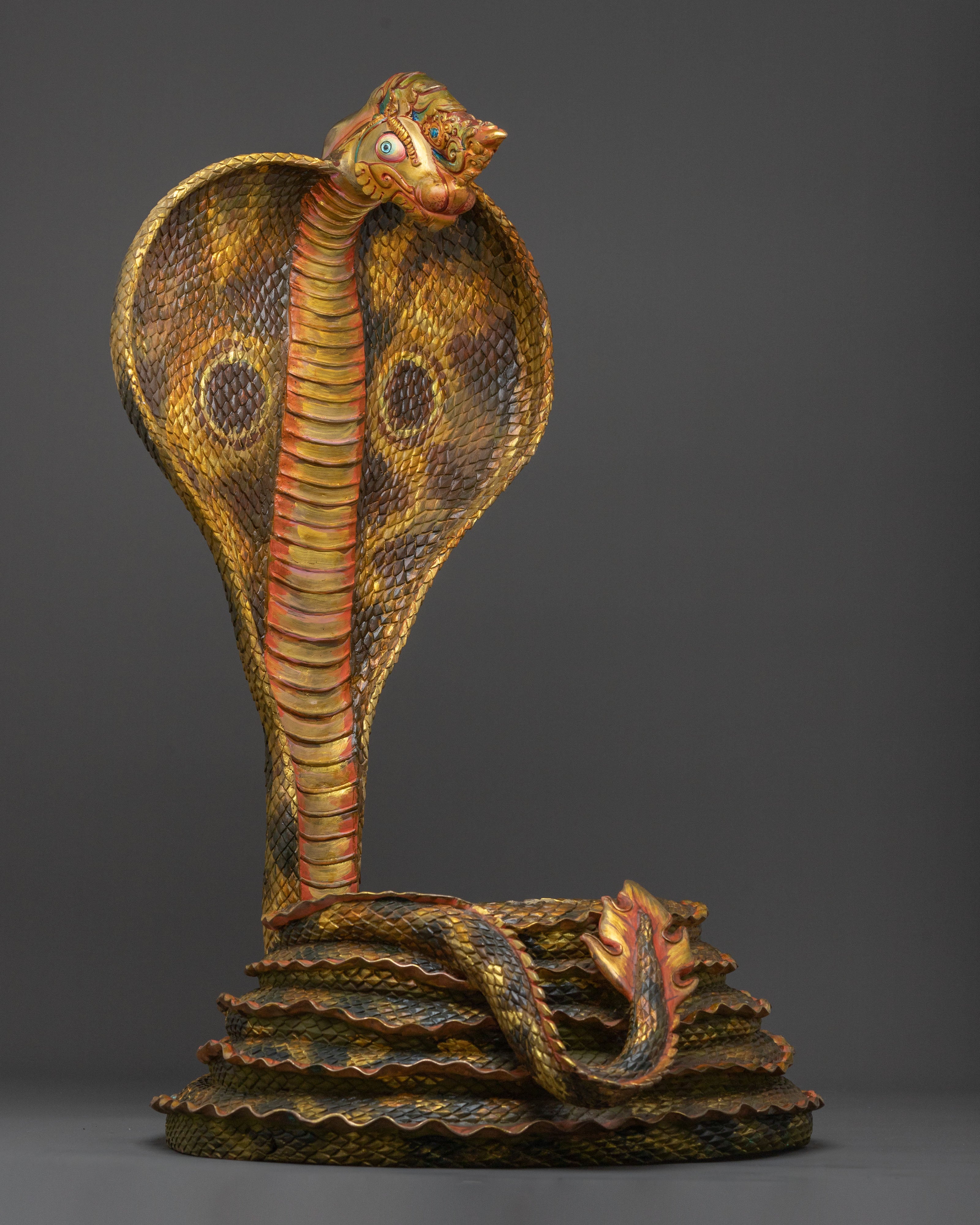 Buddhist Philosopher Naagarjuna Statue | Sacred Altar Sculpture