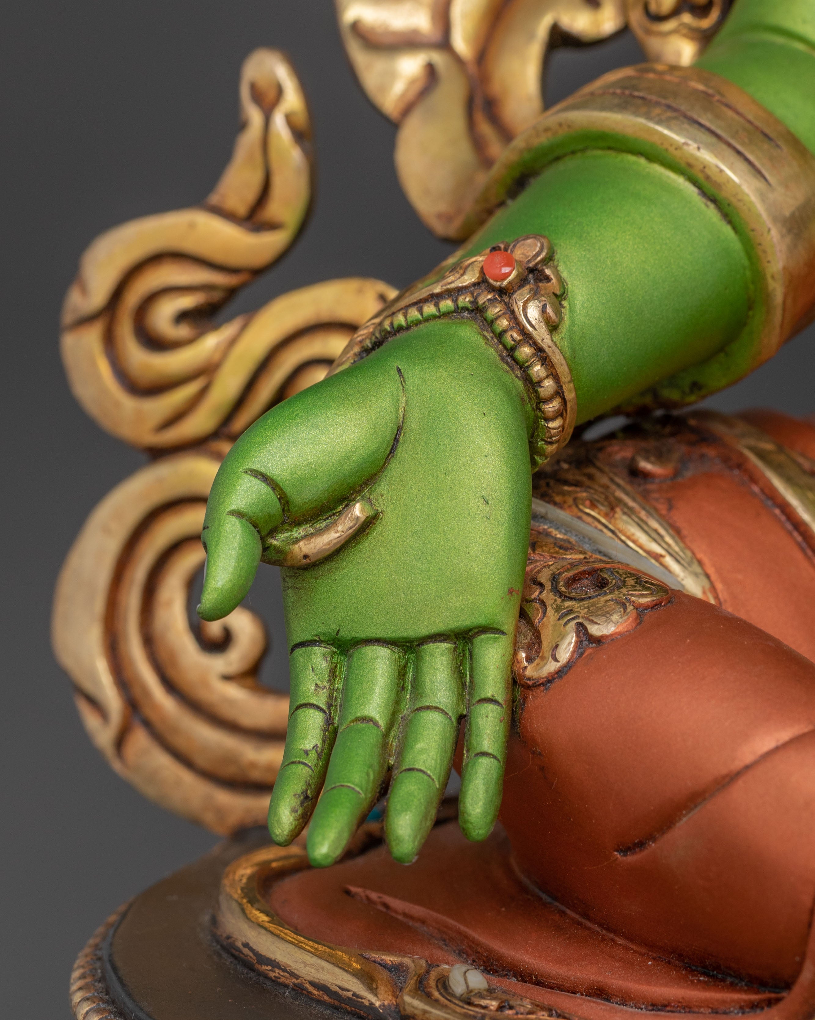 Green Tara Liberator Buddha Statue