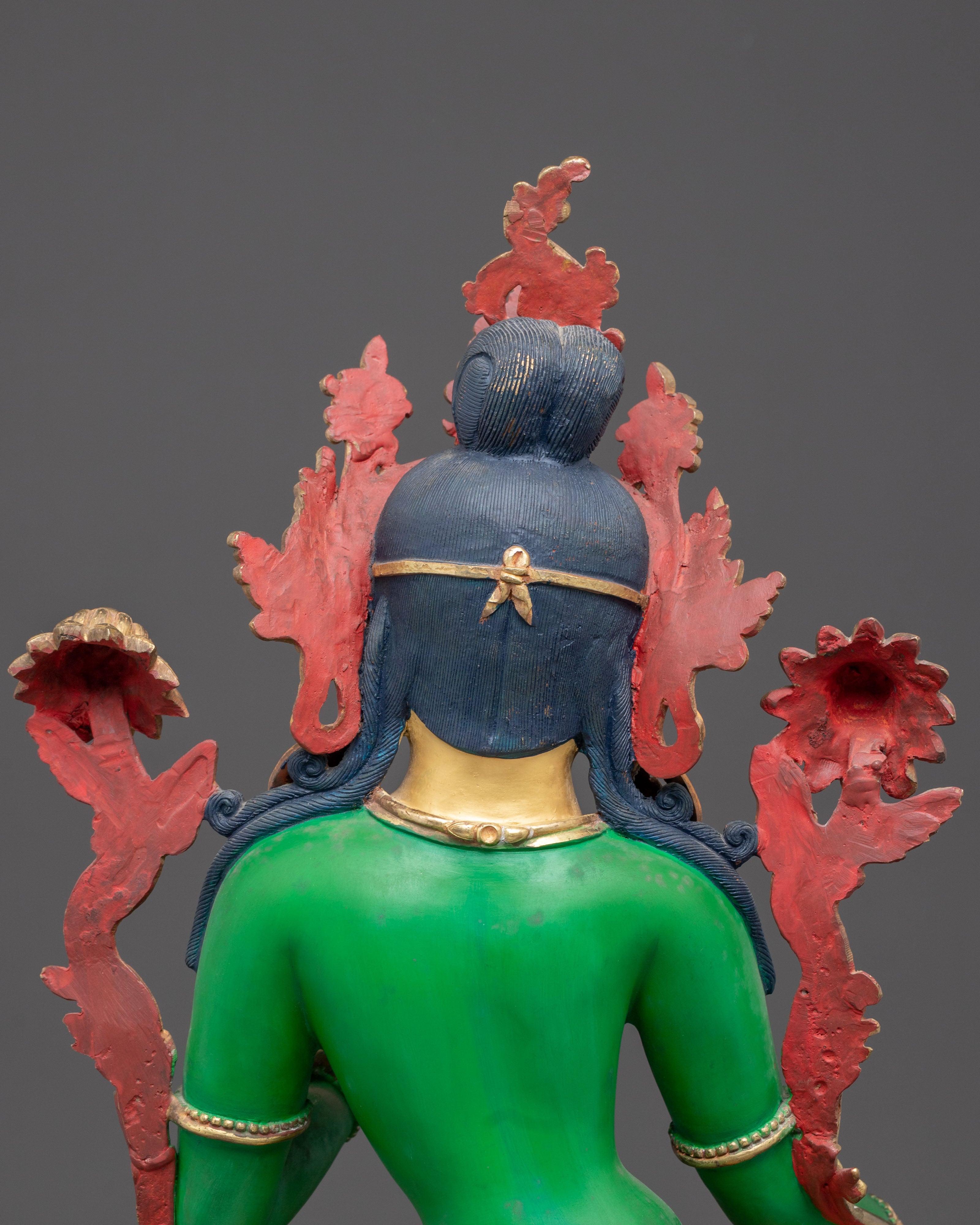 Peaceful Statue of Mother Green Tara | Swift Compassion