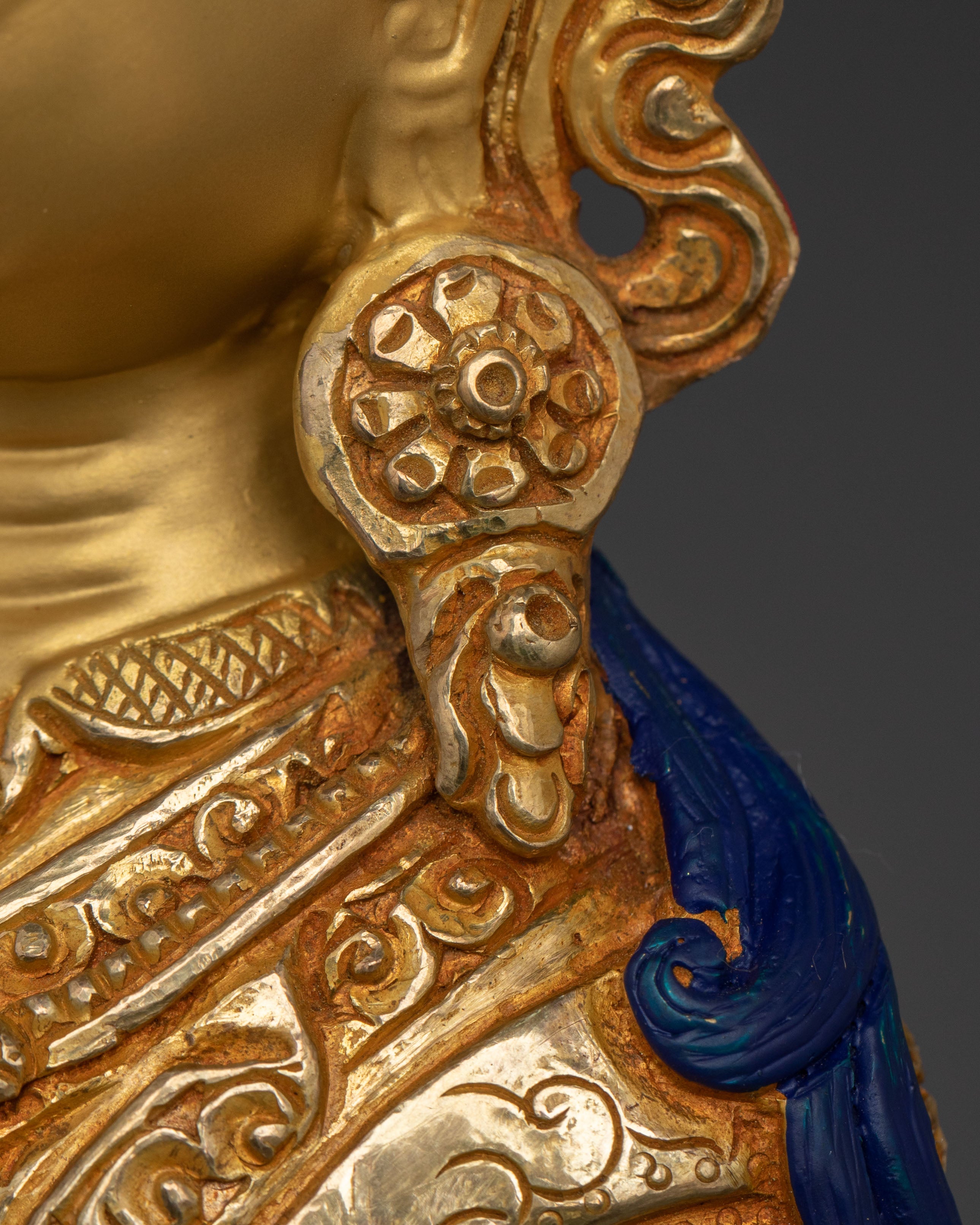Vajra Guru Padmasambhava Statue | Lotus Born Master of Vajrayana Buddhism