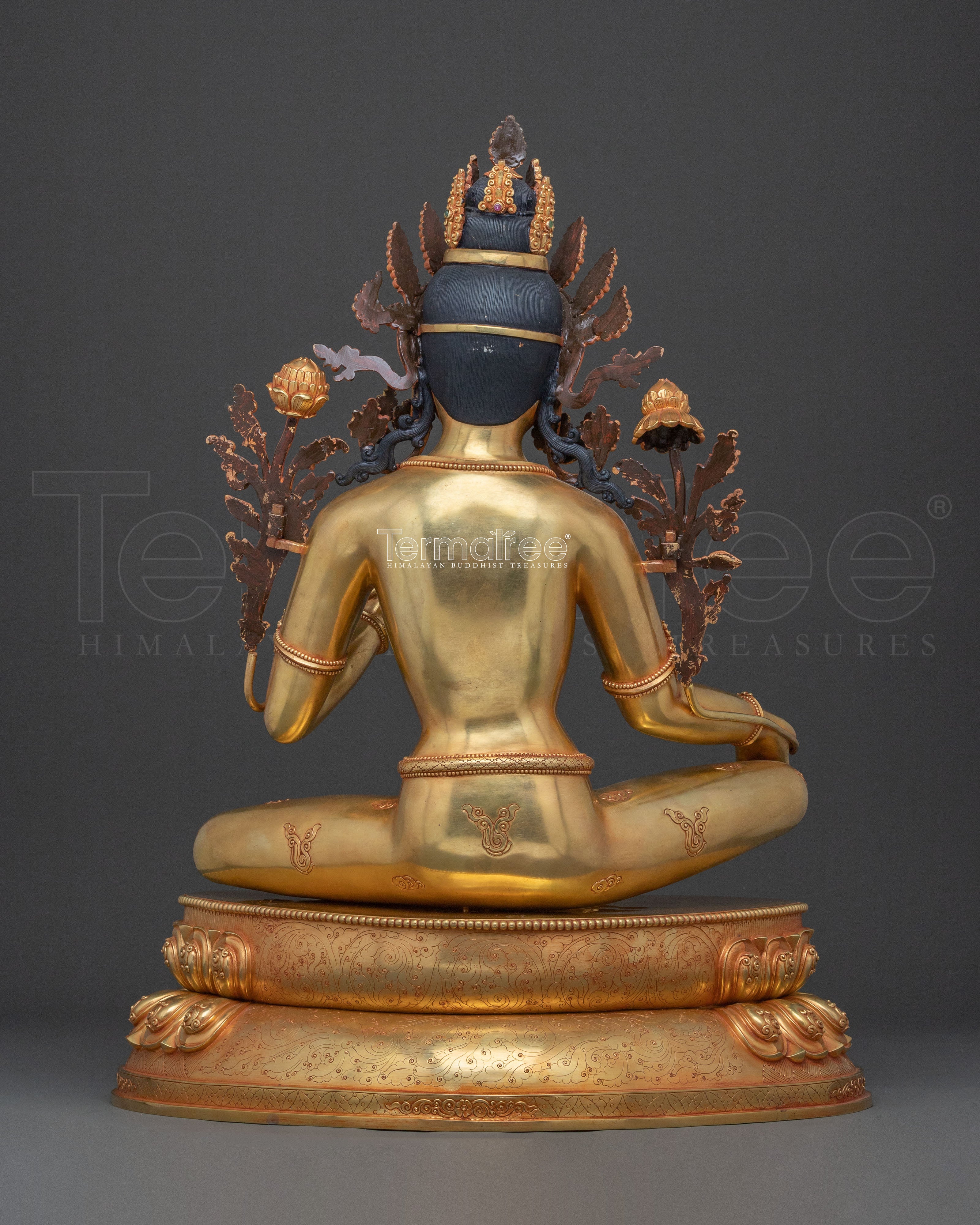 Mother Green Tara Traditional Figure: Altar Decor