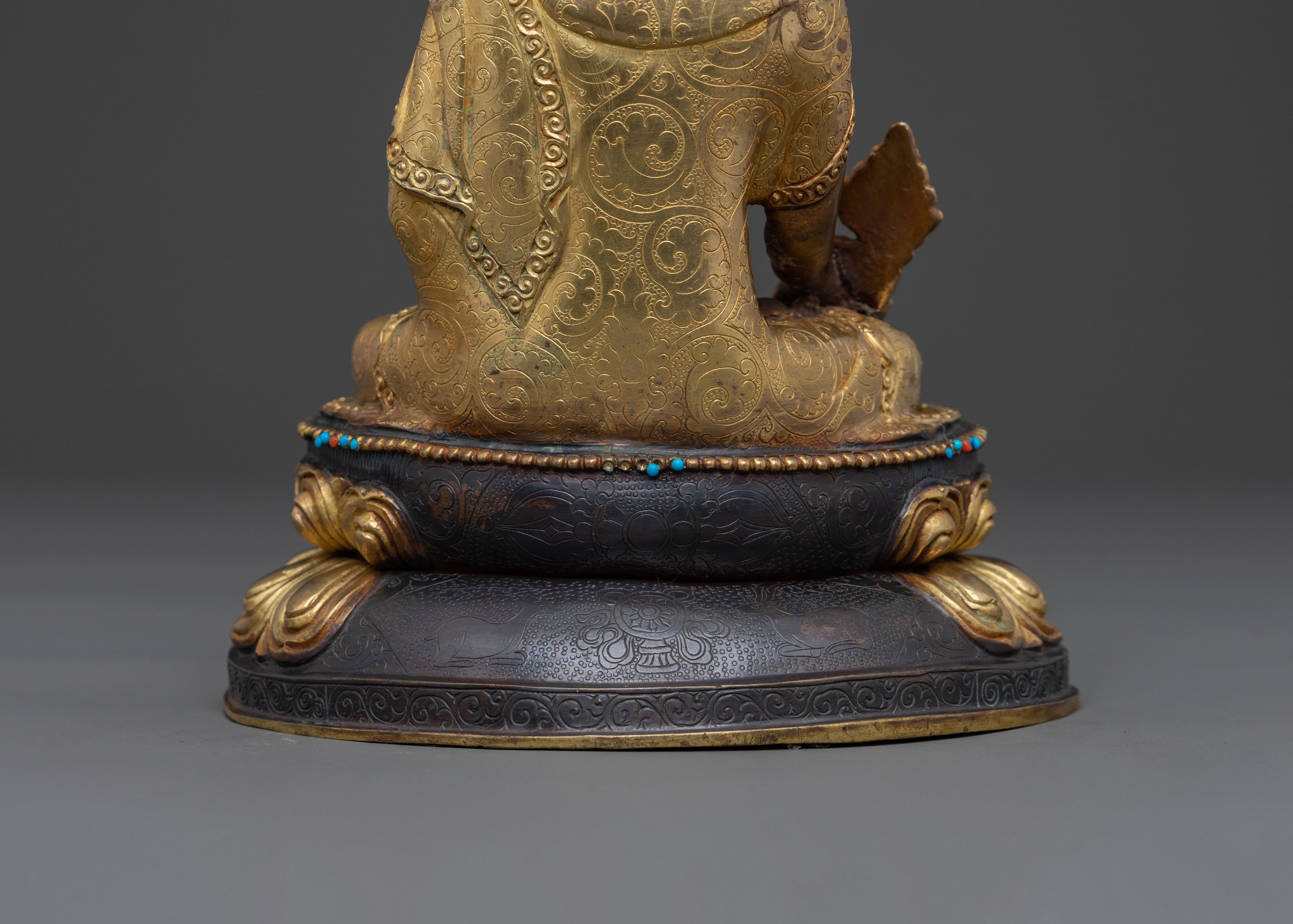 Medicine Buddha Longevity Blessing Statue