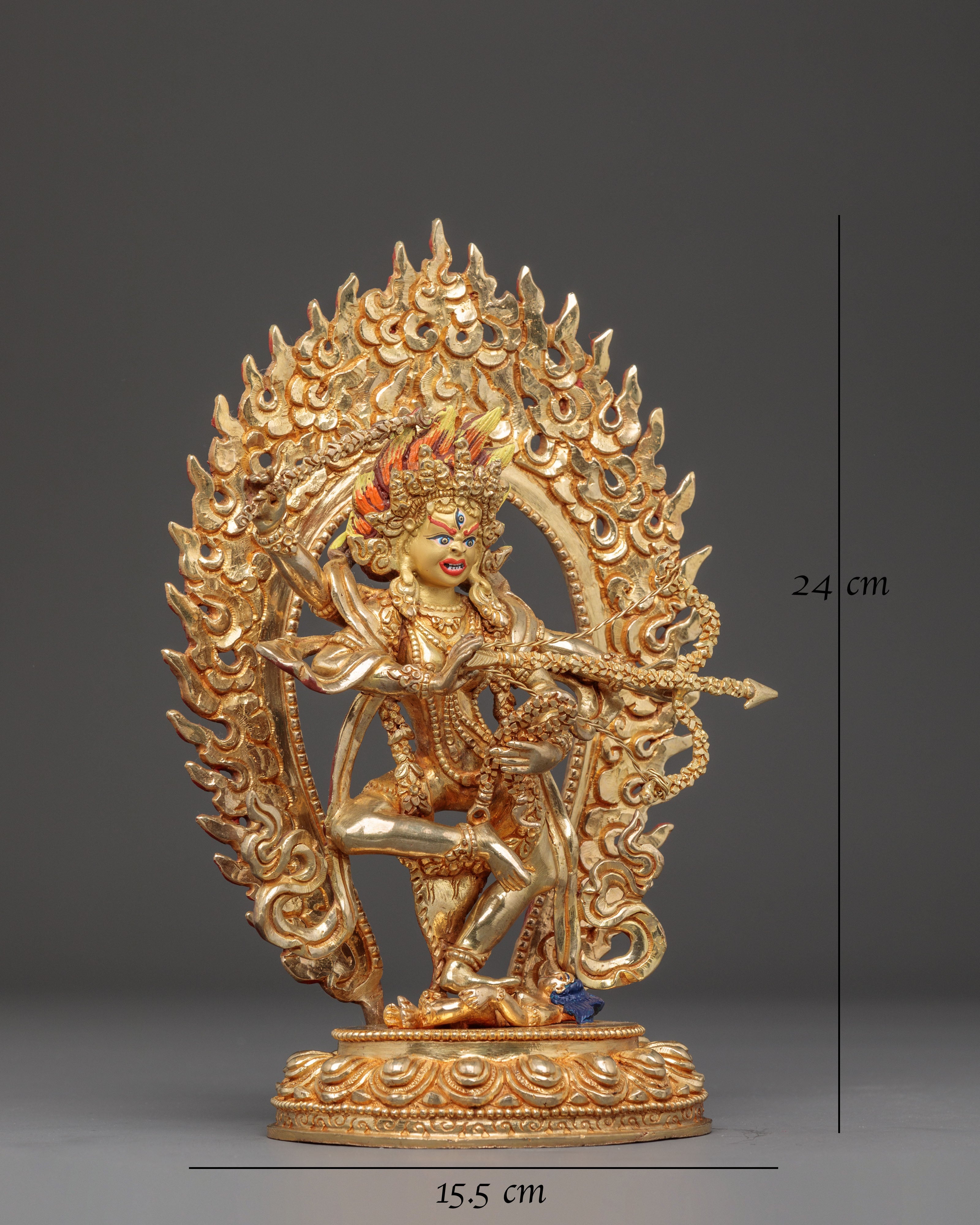 Golden Statue of Dakini Kurukulla 