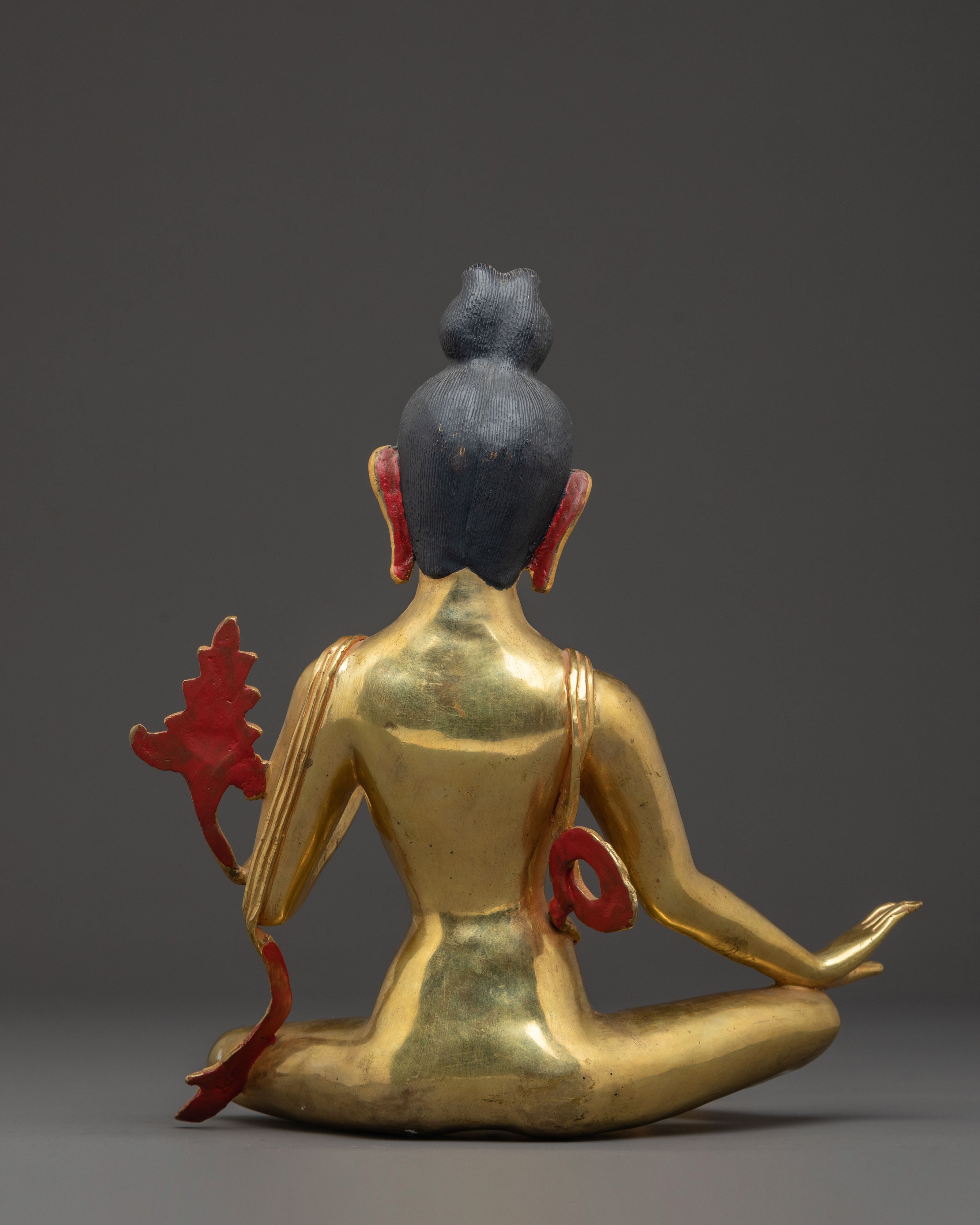 Tara Sacred Statue – Handcrafted Gilded Copper