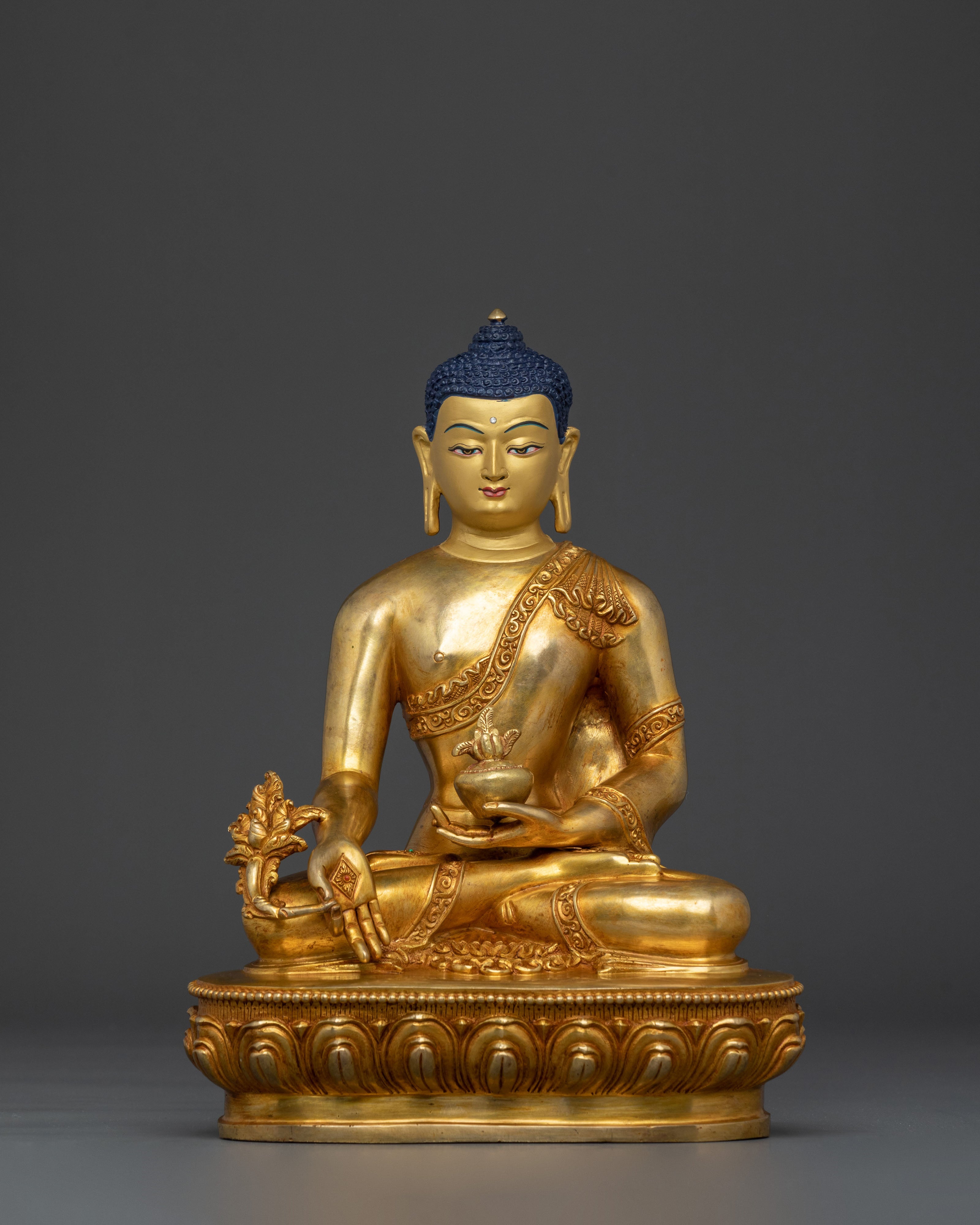 Bhaiṣajyaguru Handmade Statue | Buddha of Healing