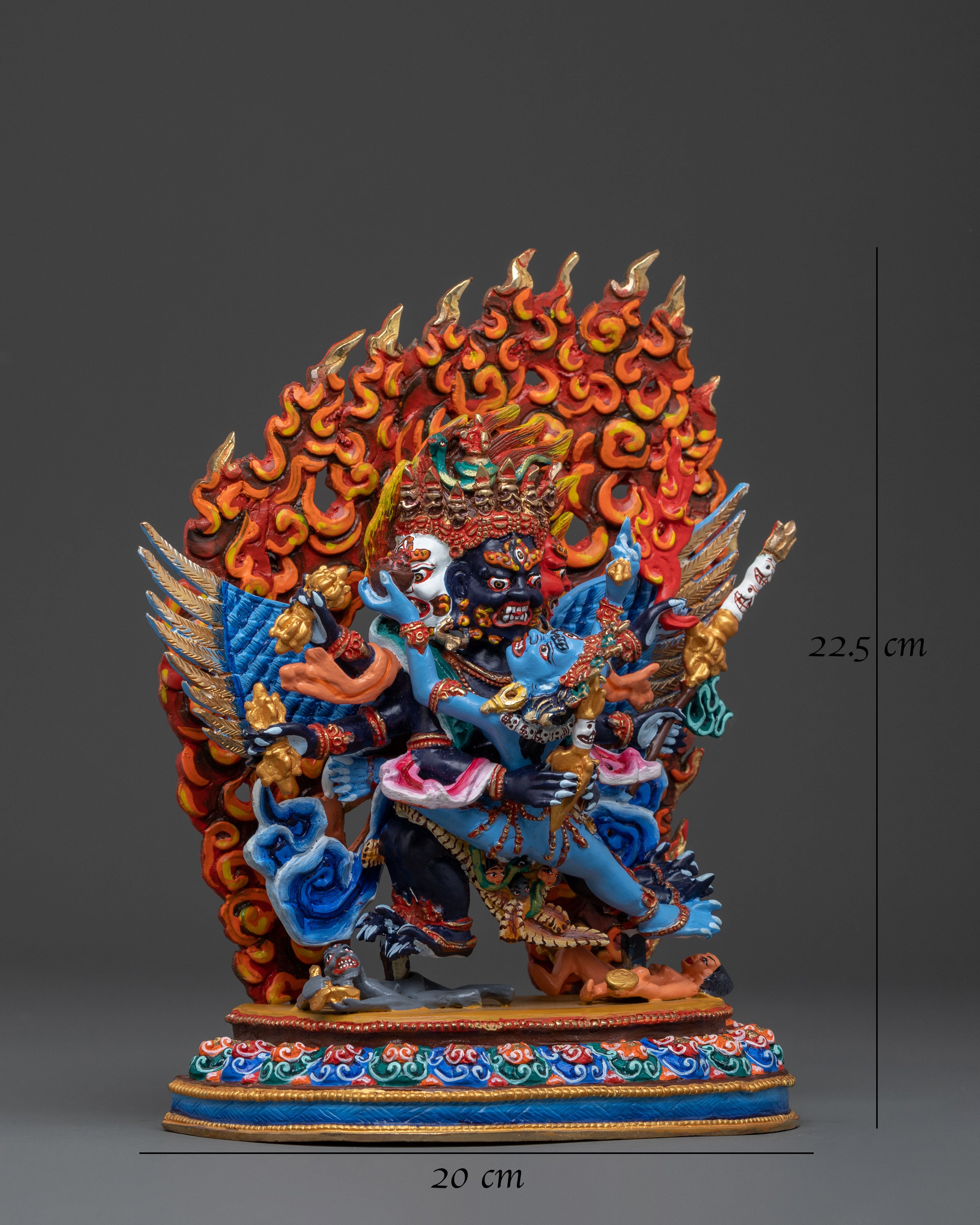 Vajrakilaya Sacred Tantric Deity Statue | Fierce Protection