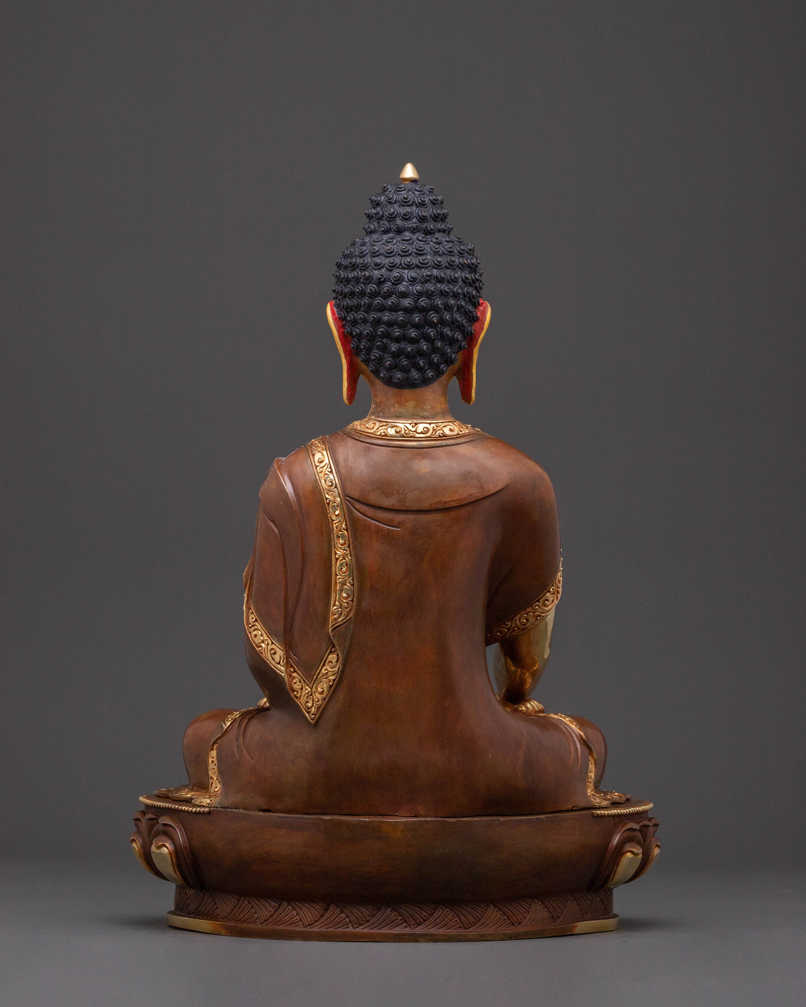 Handcrafted Shakyamuni Buddha Enlightened Statue