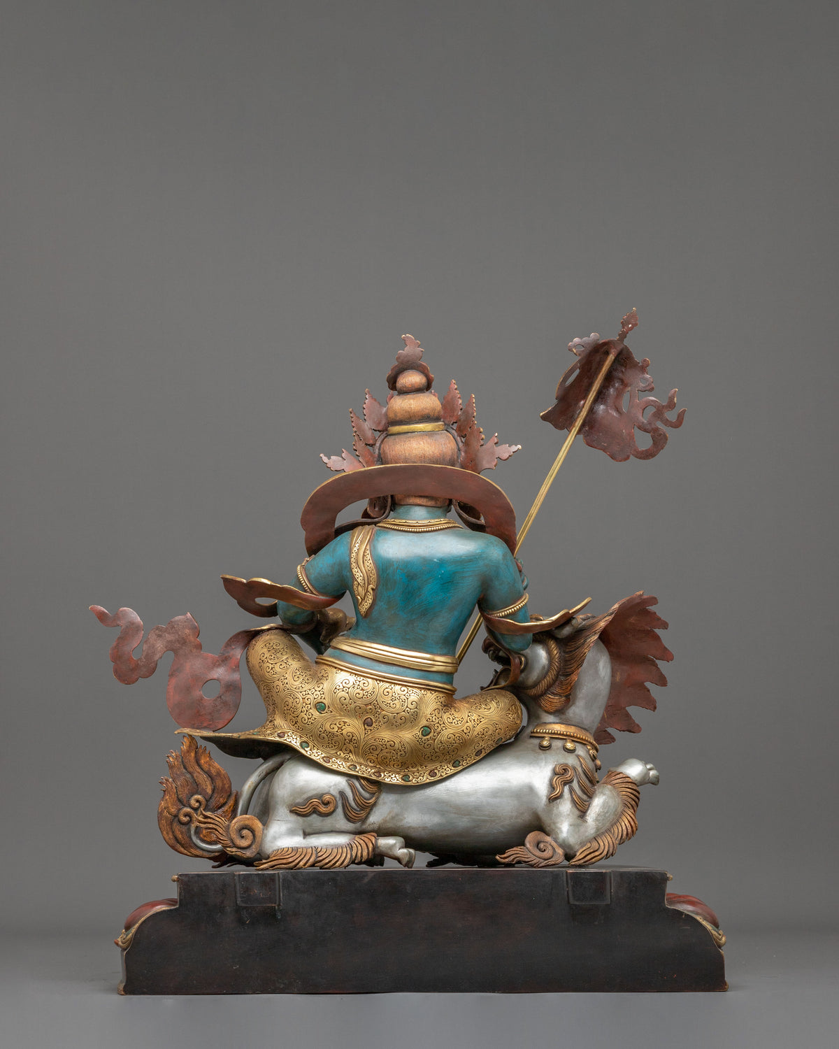 Namtoshe Copper Sculpture | Guardian King of Wealth and Protection