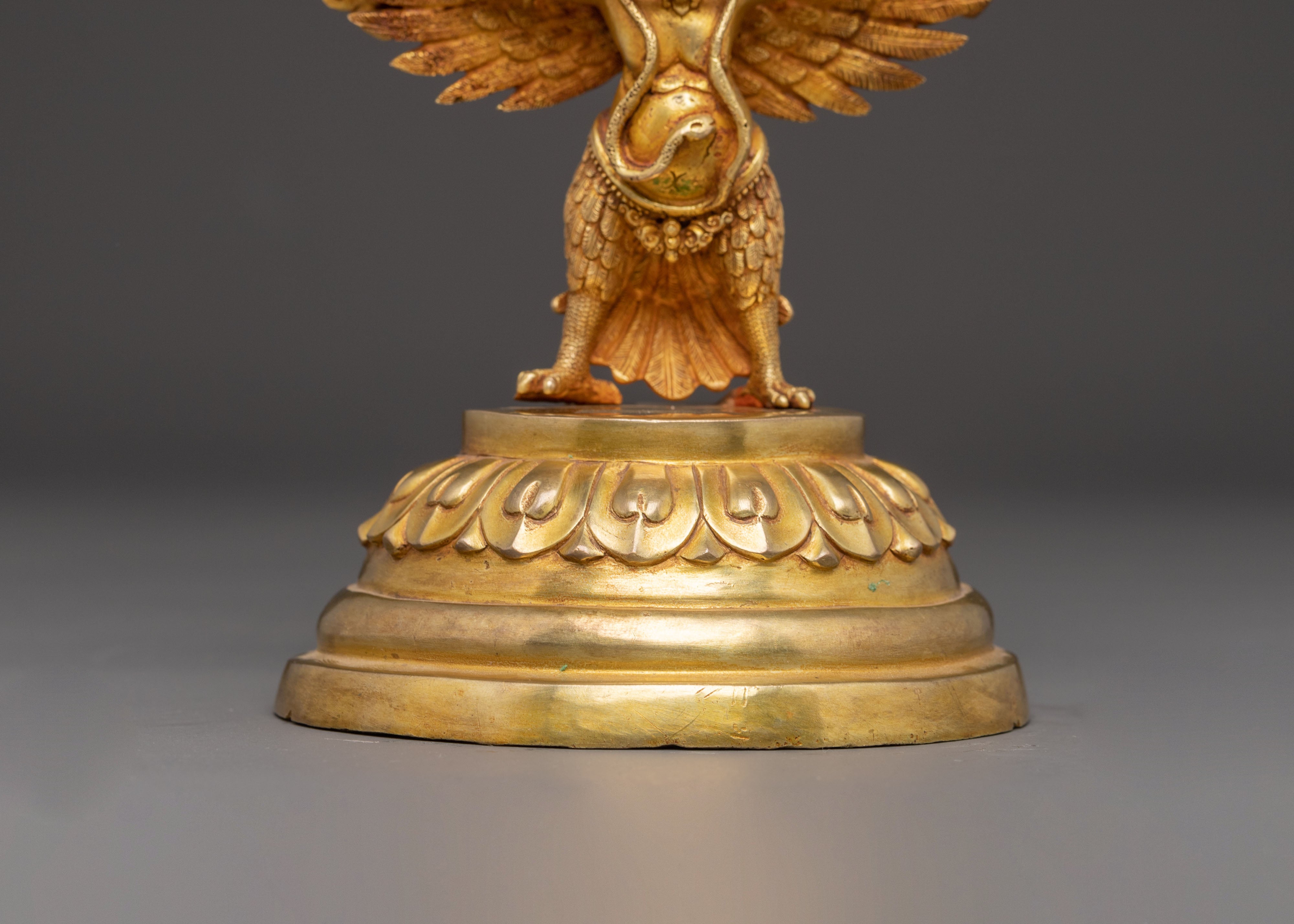 Handcrafted Garuda Statue: Protector Deity of Vajrayana