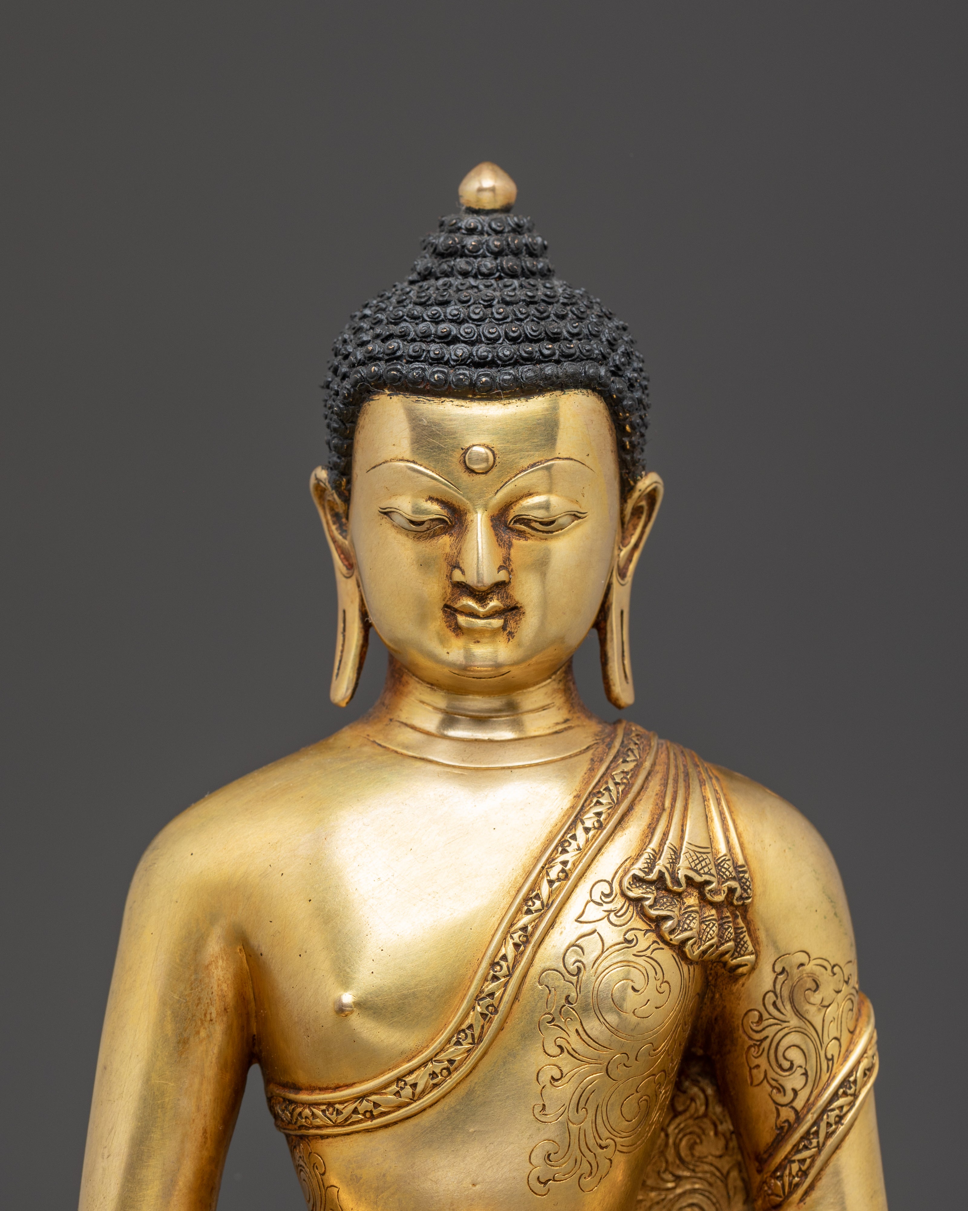 Peaceful Sculpture of Buddha Amitabha | Buddha of Infinite Light