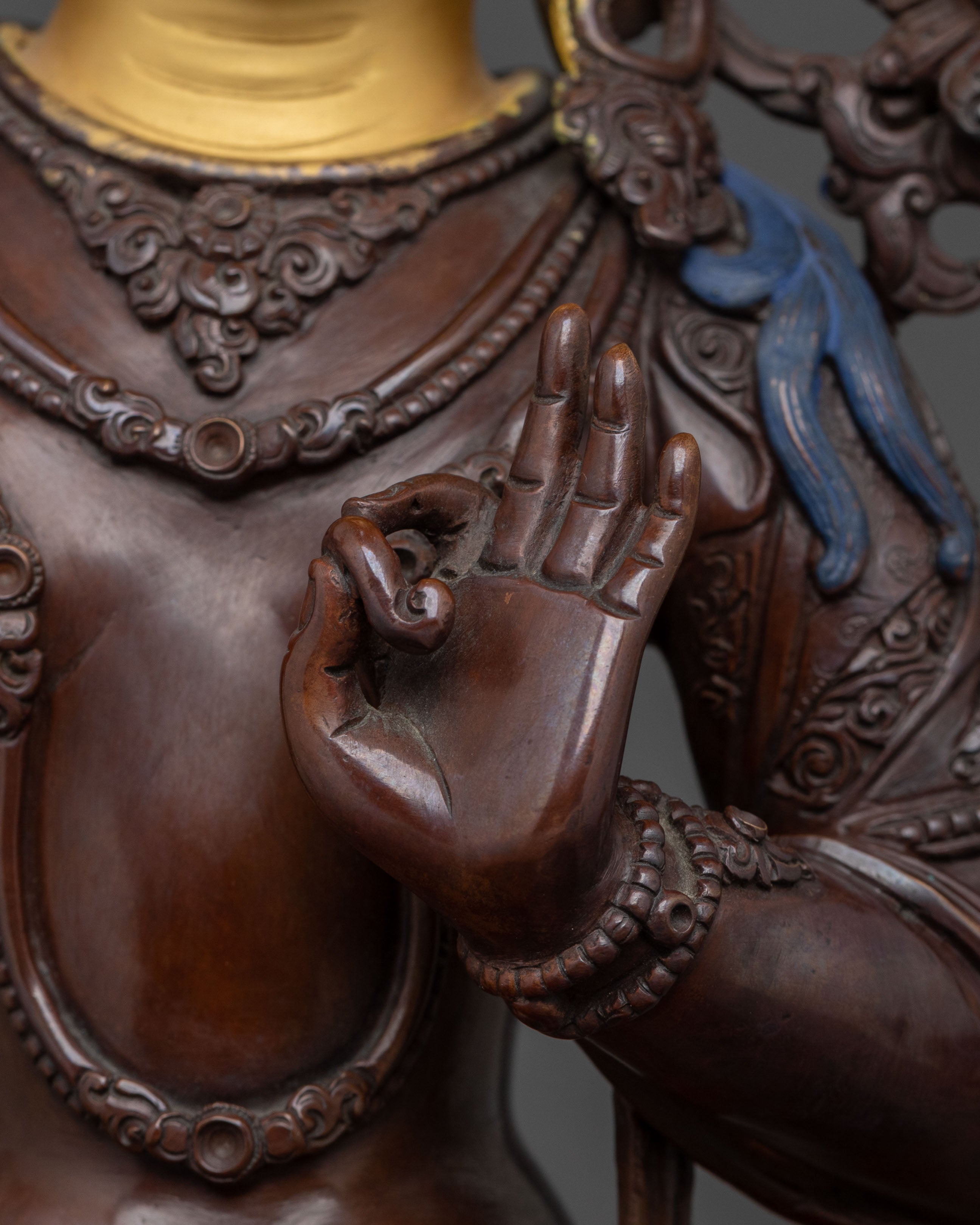 Manjushri Sculpture Bodhisattva of Wisdom | Bodhisattva of Wisdom