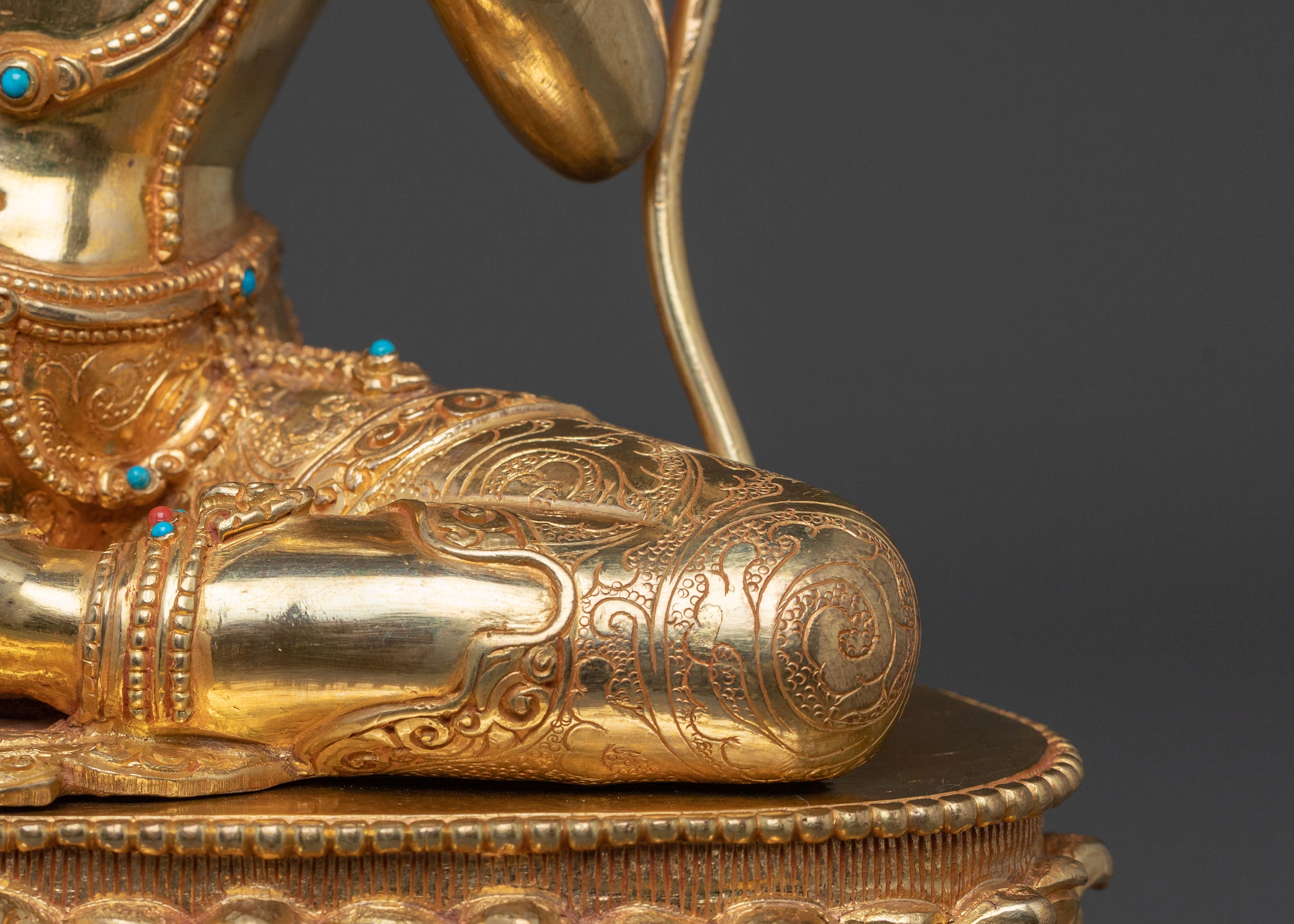 Syama Tara Handcrafted Statue – Exquisite 24K Gold Gilded