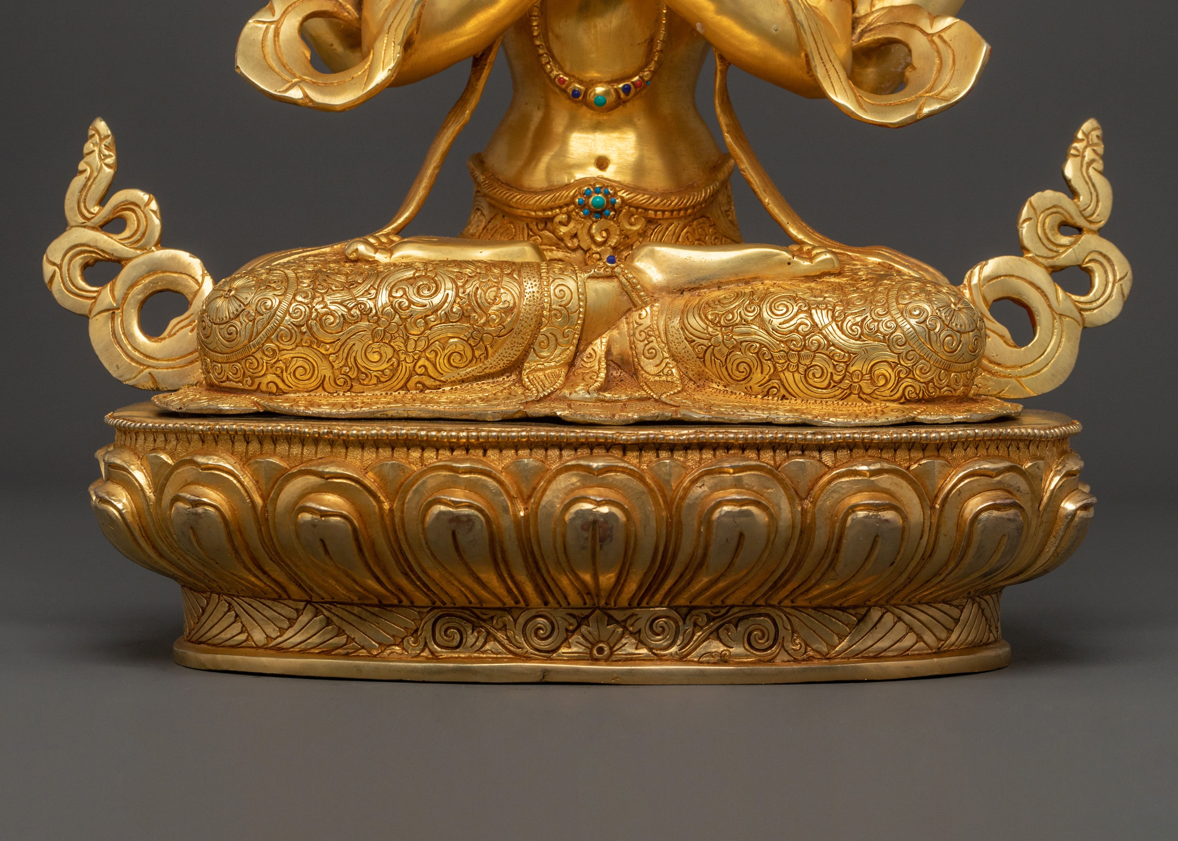 Chenrezig Serene Temple Statue |  Meditation & Altar Decor