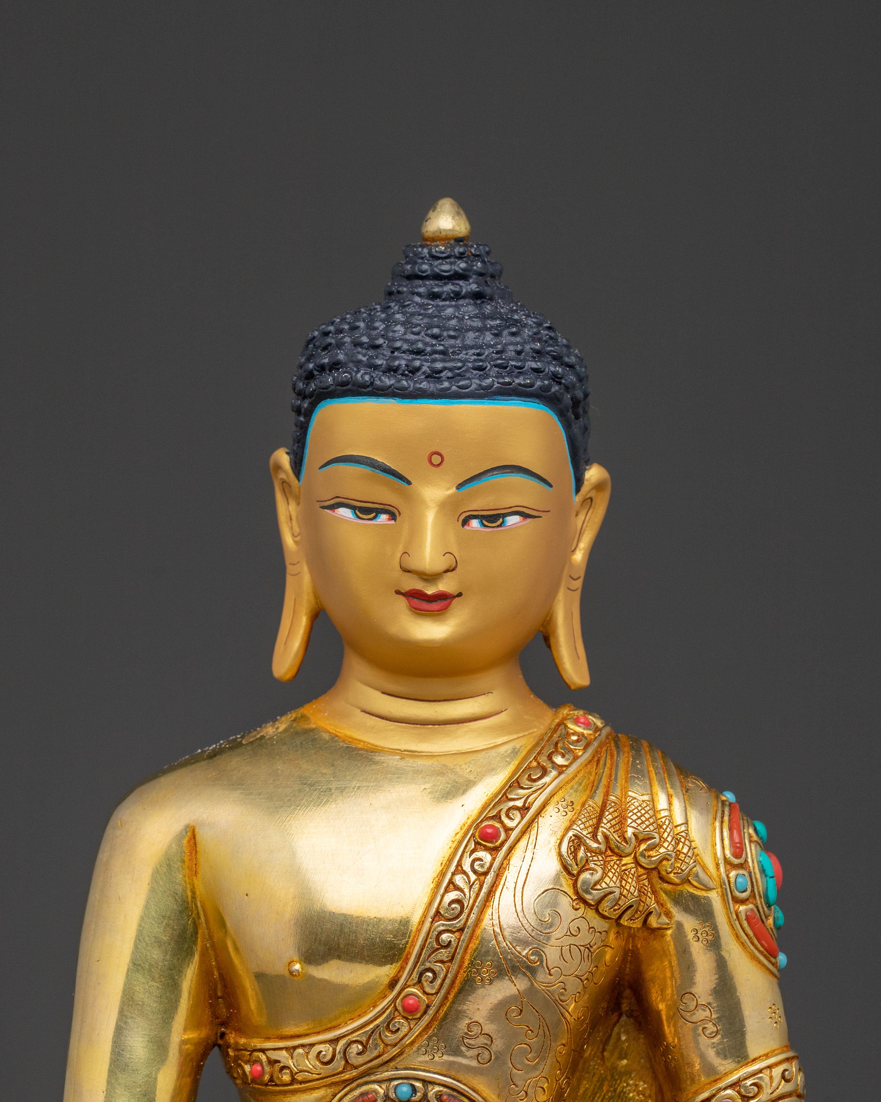 Buddha Shakyamuni Dharma Statue | Historical Buddha of Wisdom