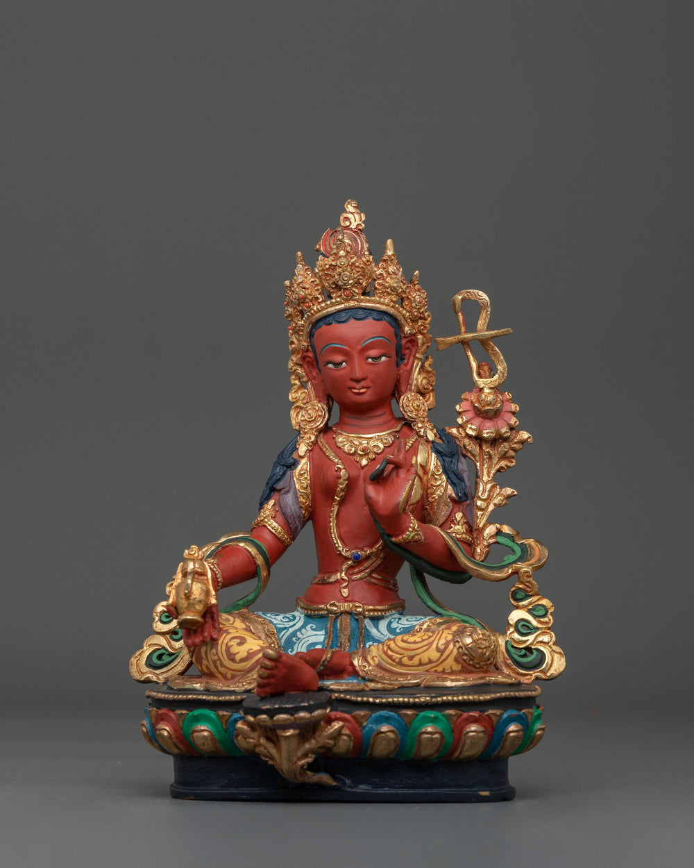 Red Tara Statue 