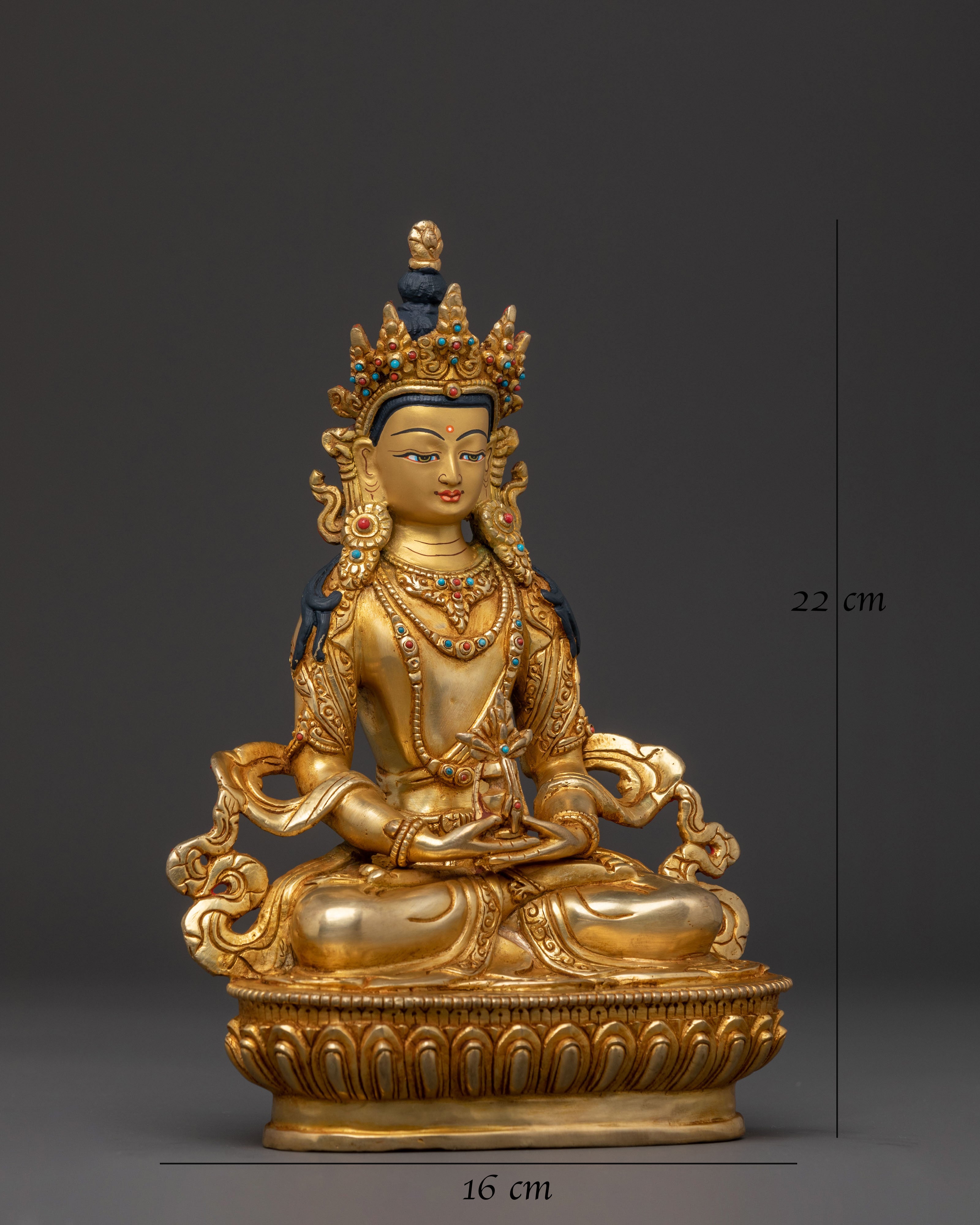Long Life Buddha Amitayus Statue | Wisdom Figure
