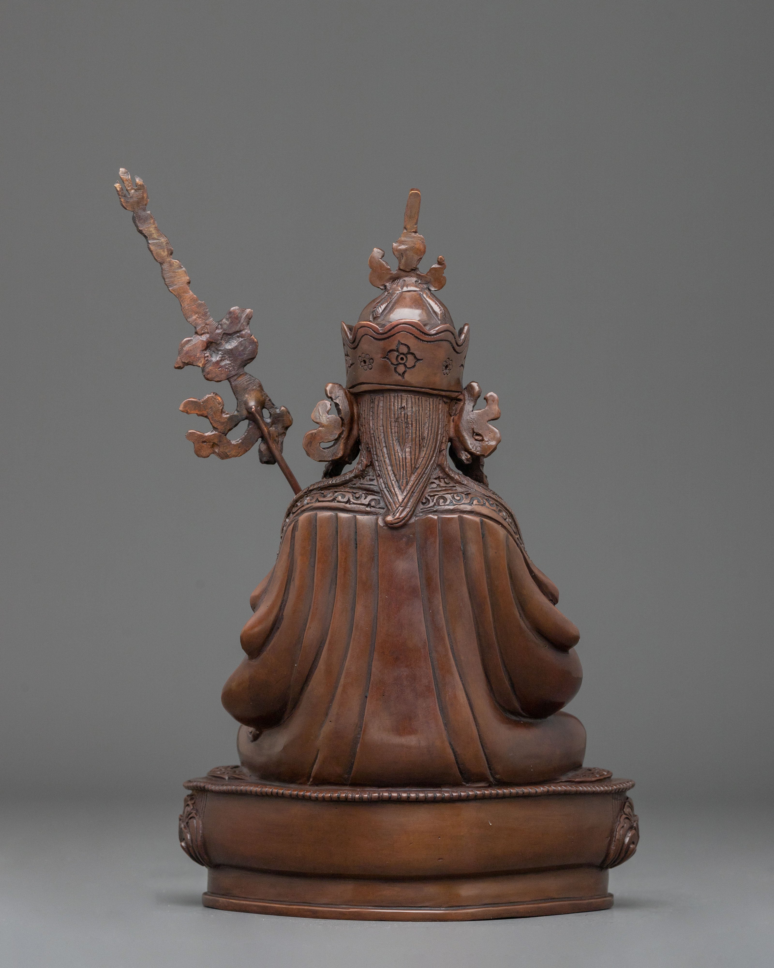 Guru Tsokye Dorje Sacred Buddhist Figurine: Lotus Born Master