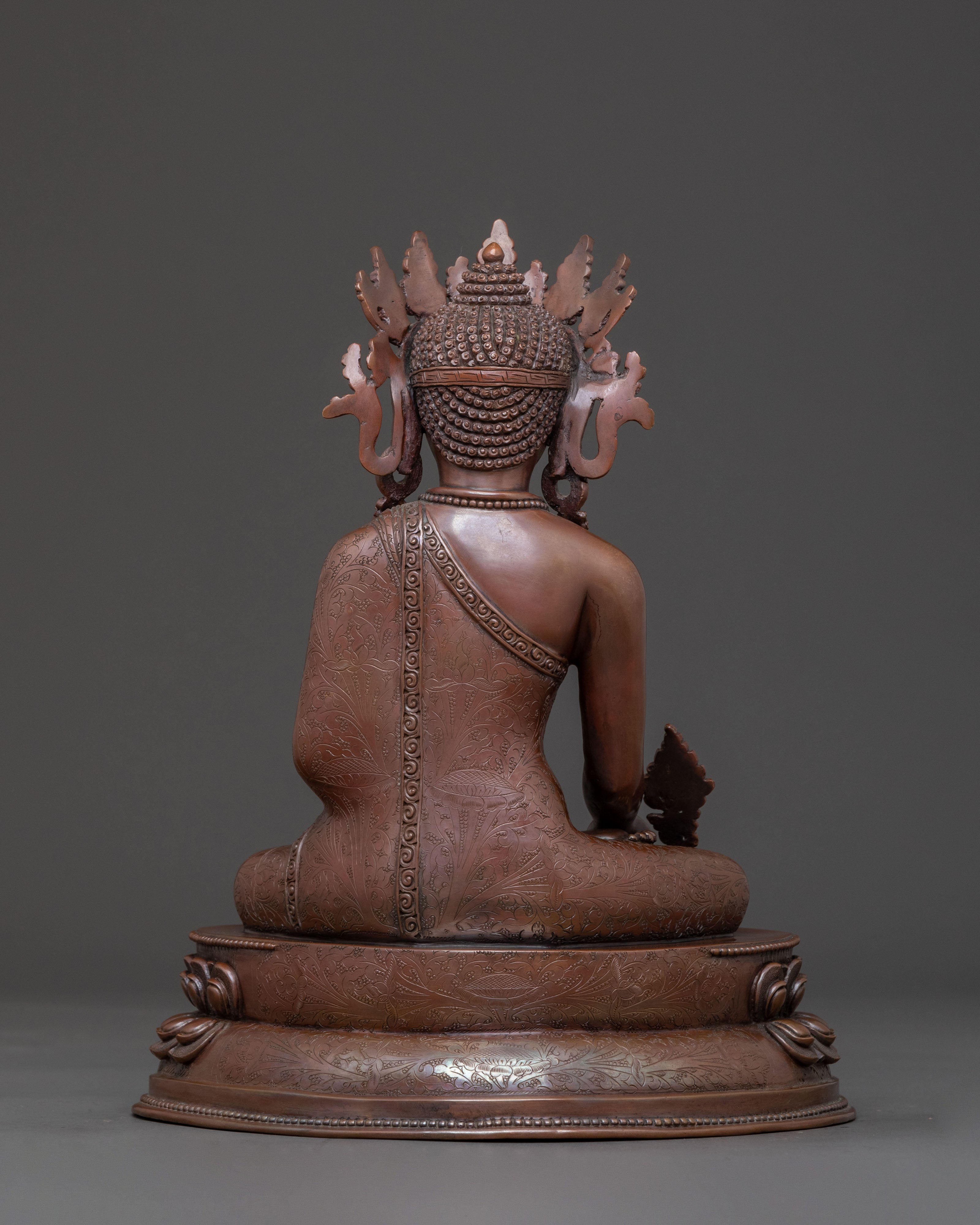 Crown Medicine Buddha Sculpture | Spiritual Healer