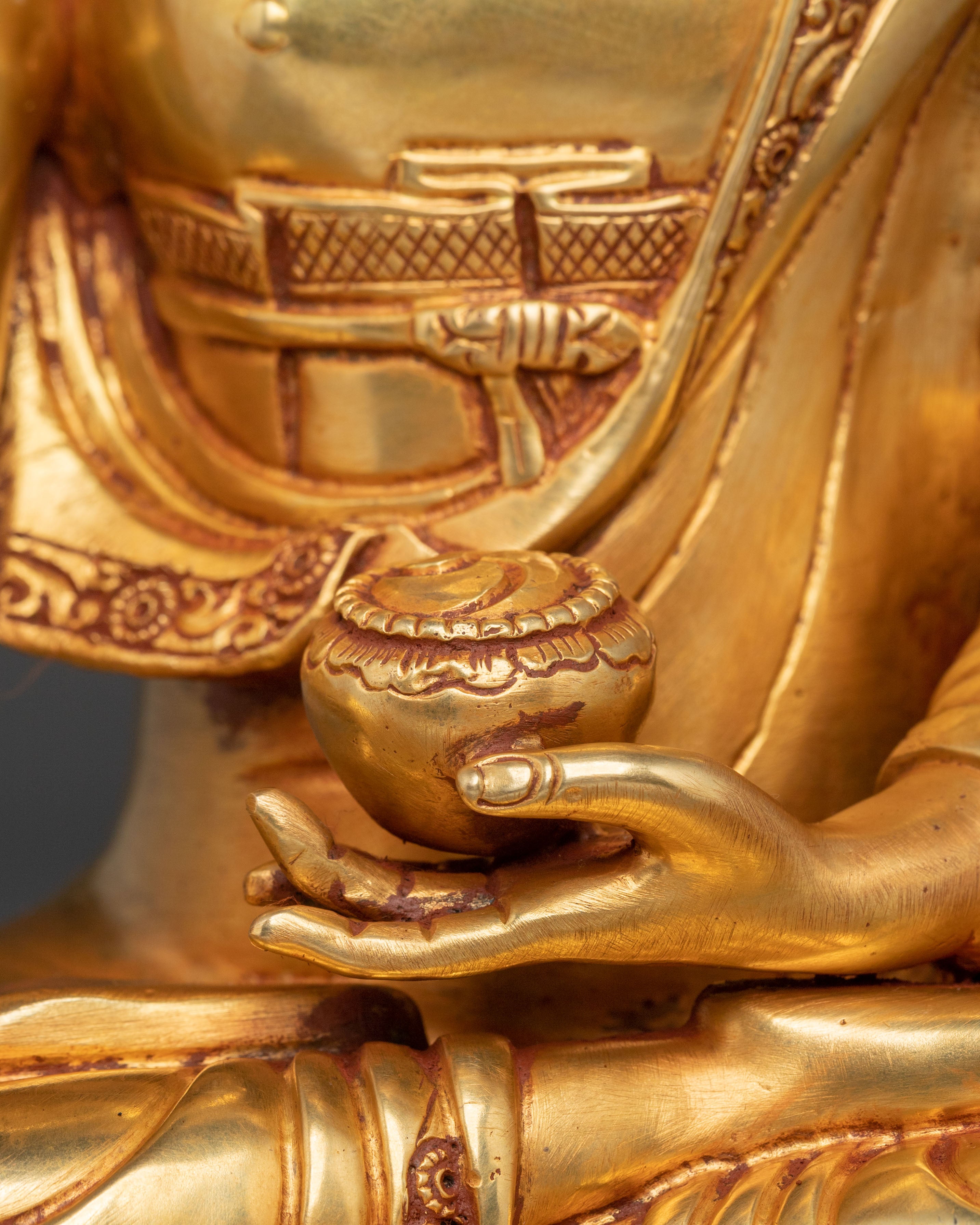 Himalayan Shakyamuni Buddha Handcrafted Sculpture