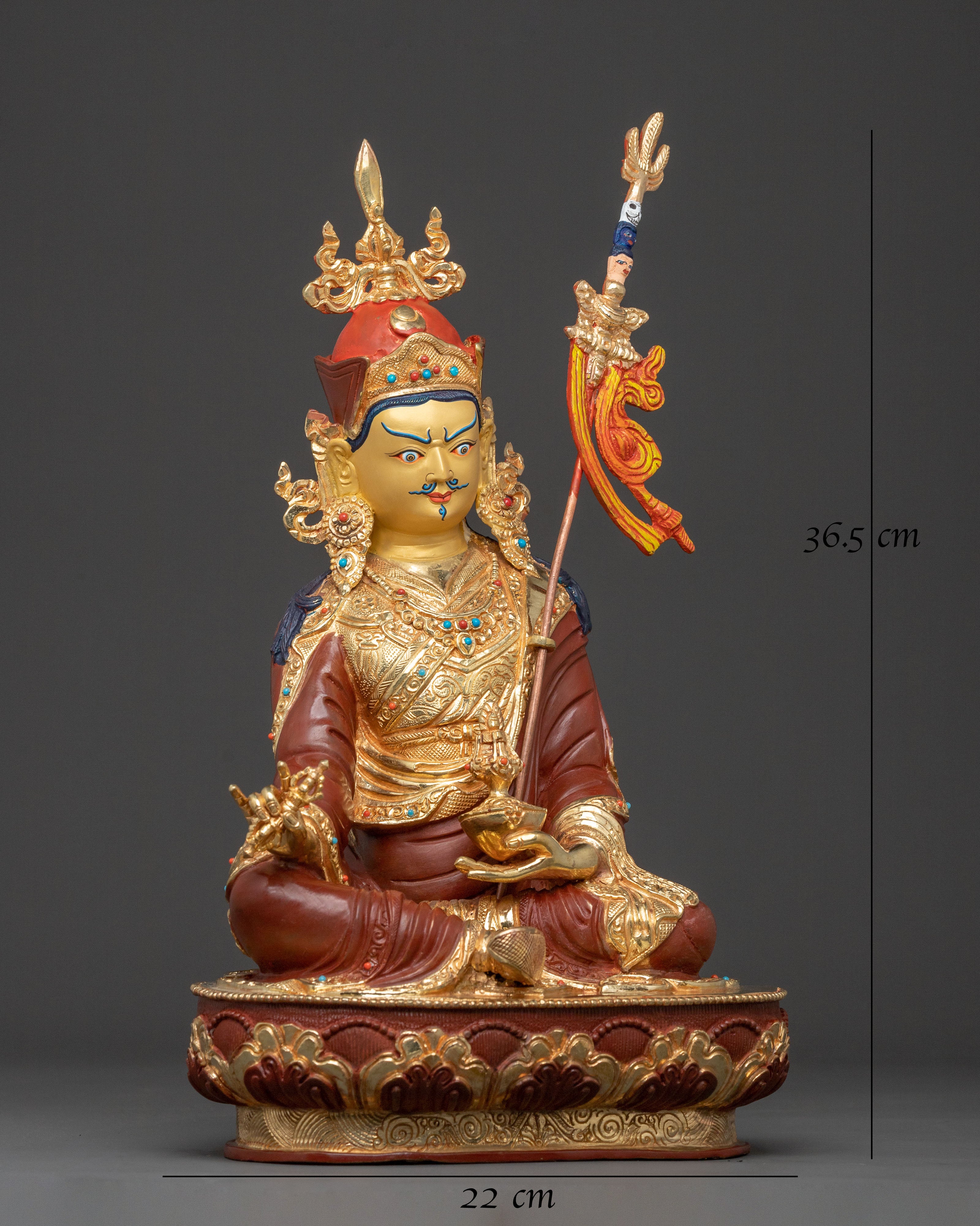 The Teacher of the Dharma Guru Rinpoche Statue