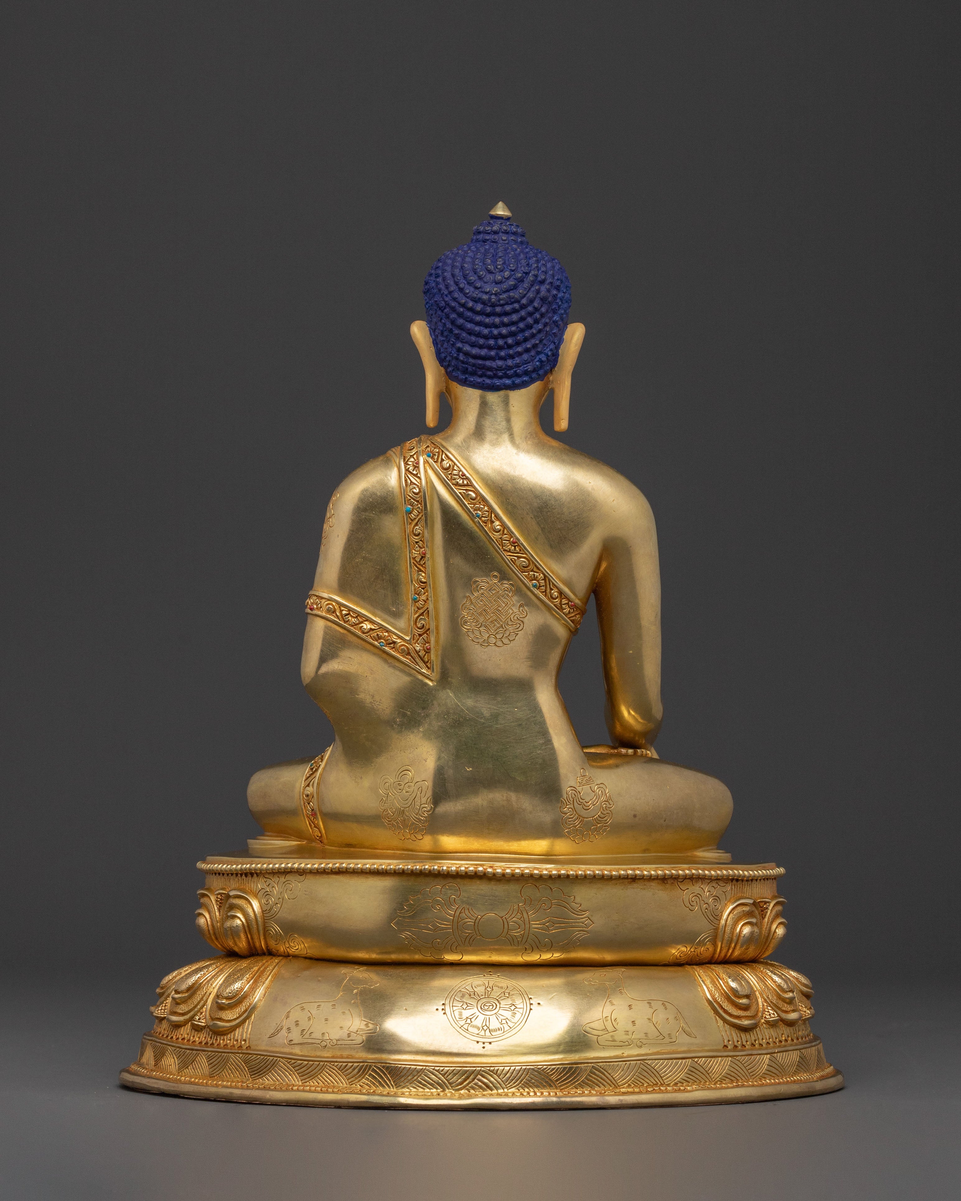Shakyamuni Buddha Golden Statue | Sacred Decor