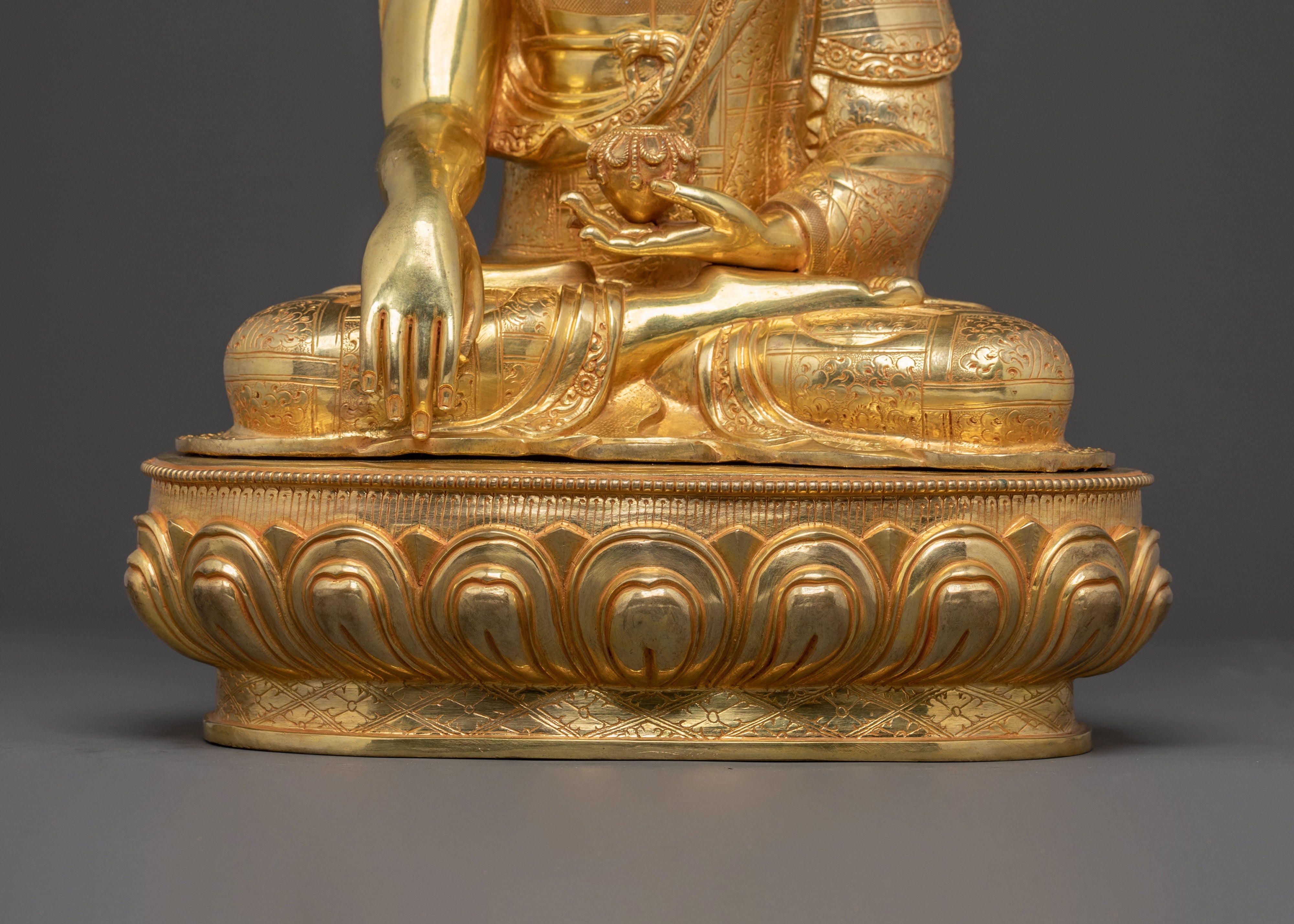 Shakyamuni Buddha Tibetan Sacred Statue |