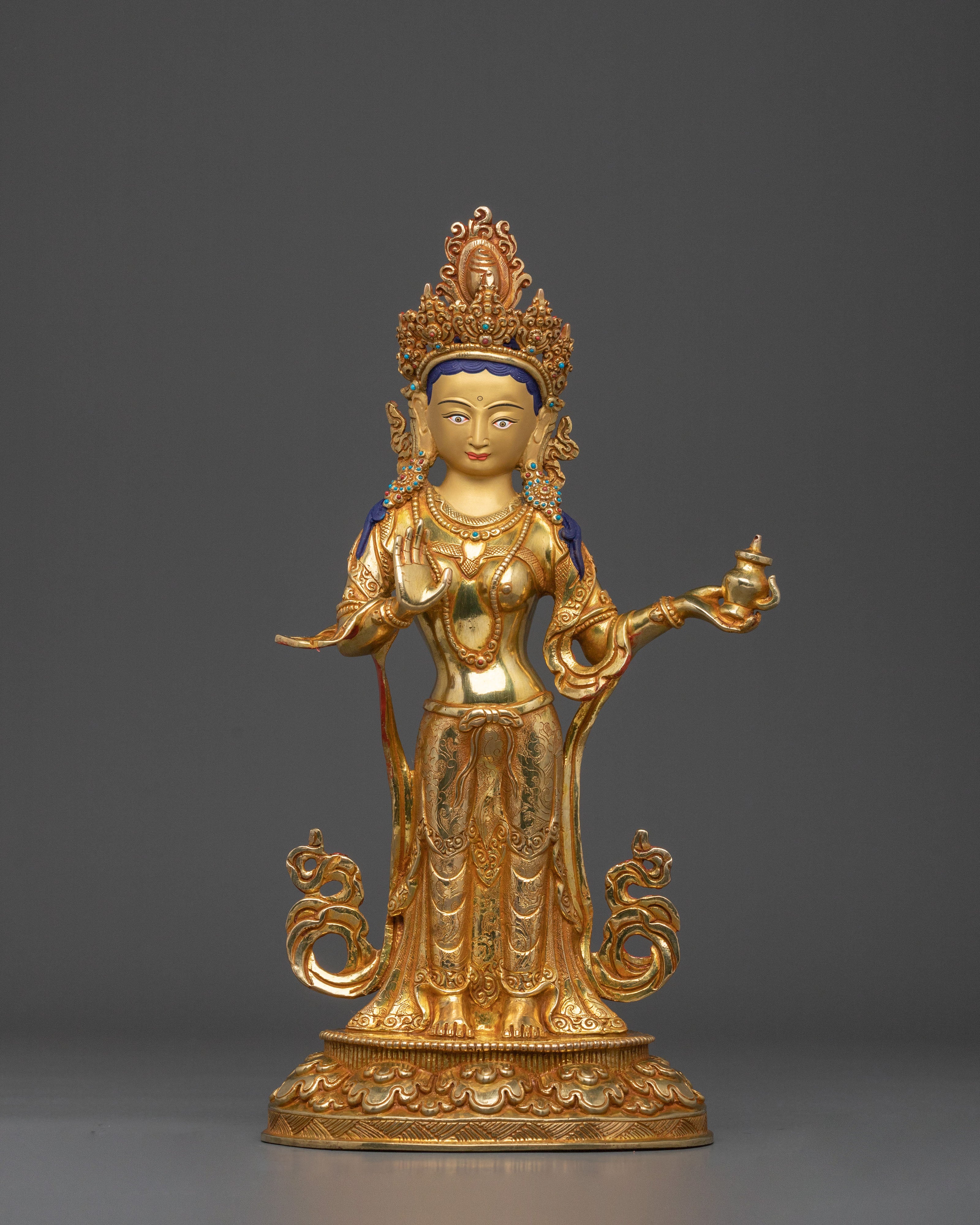 Yeshe Tsogyal and Mandarva Statue Set | Home Decor