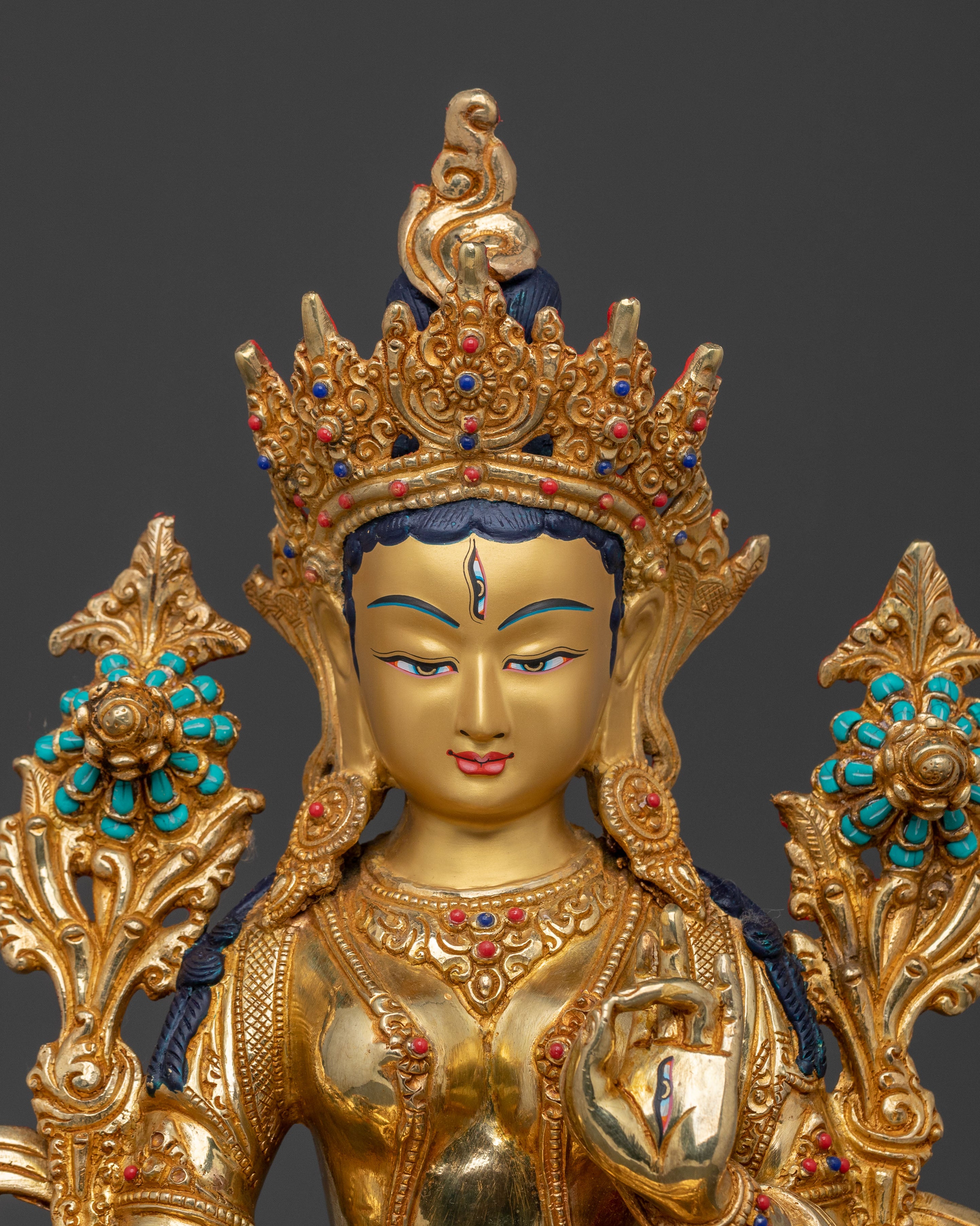 White Tara | Handcrafted Long Life Deity Sculpture