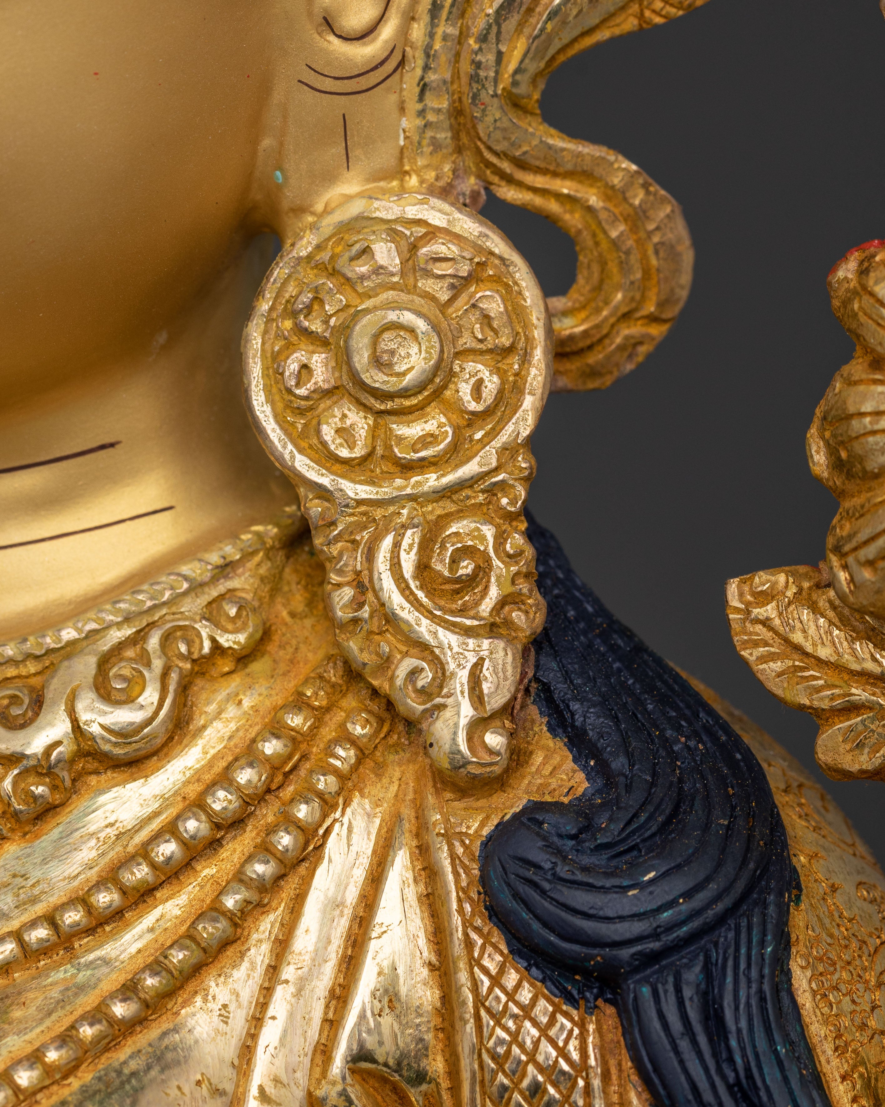 Buddhist Goddess Green Tara Spiritual Statue | Meditation and Protection Shrine