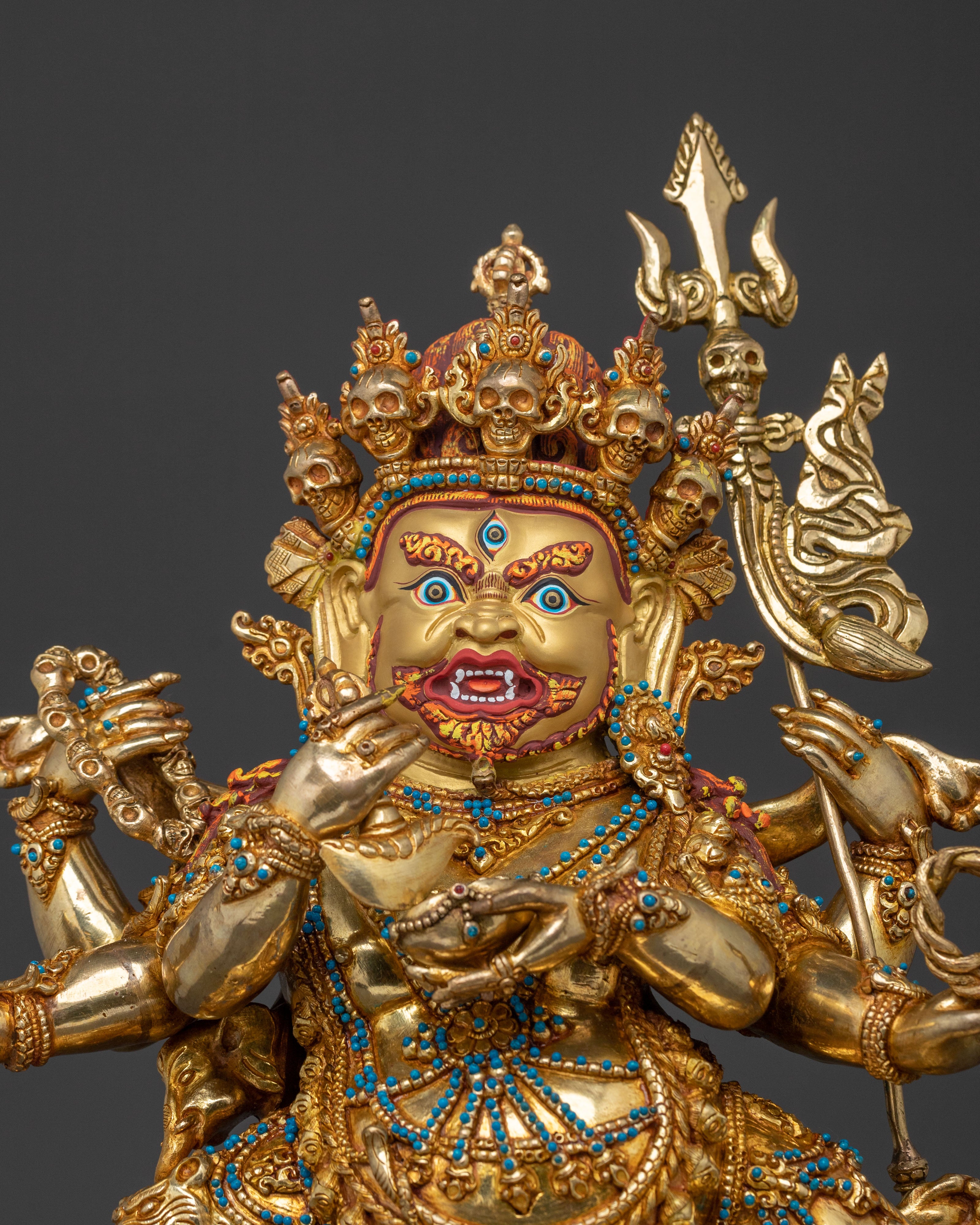 Six-Armed Mahakala: Sacred Meditation Art