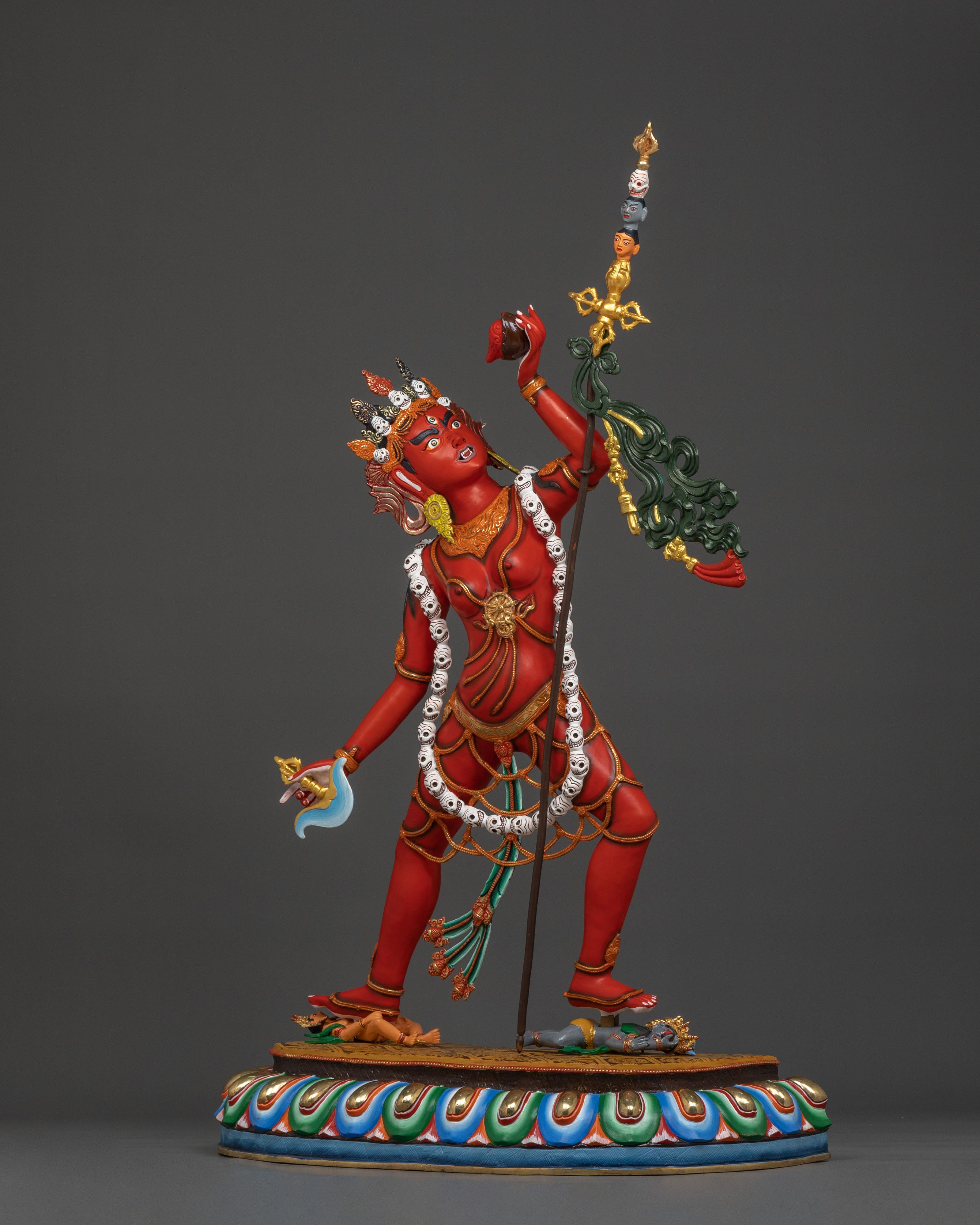 Vajrayogini Sculpture: Tibetan Buddhist Dakini