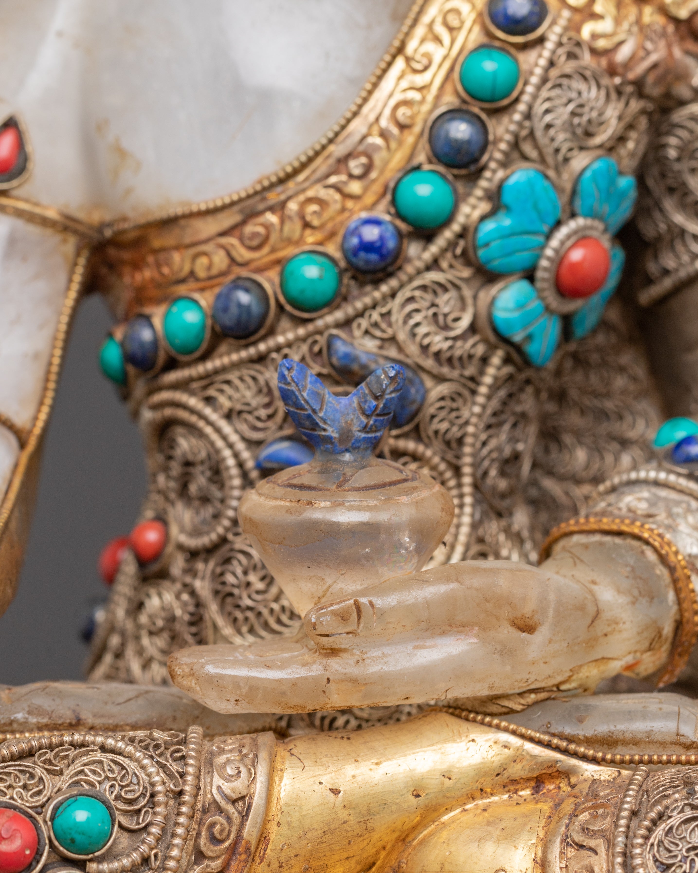 Serene Healer Handmade Medicine Buddha Statue
