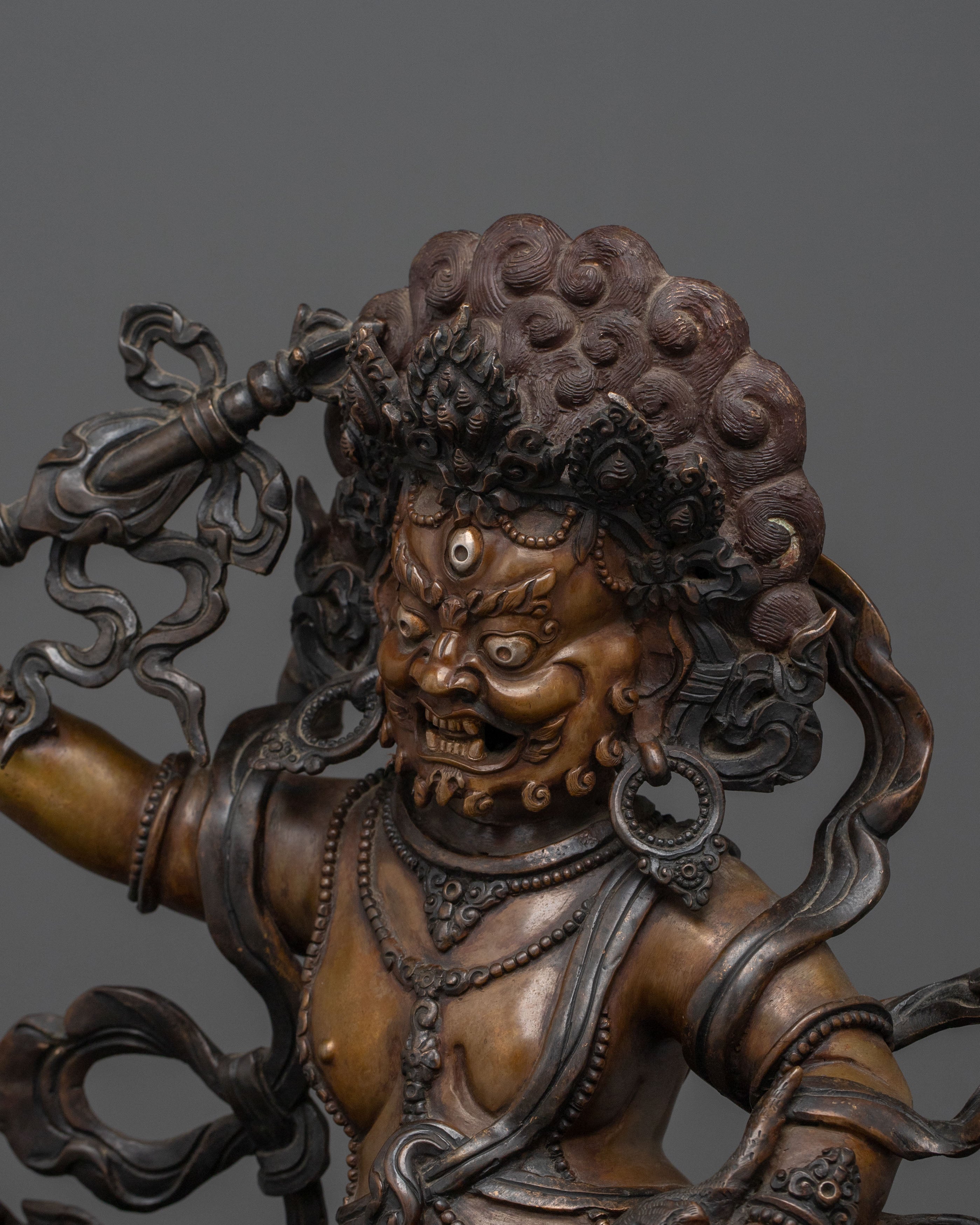White Dzambhala Statue | Wealth God