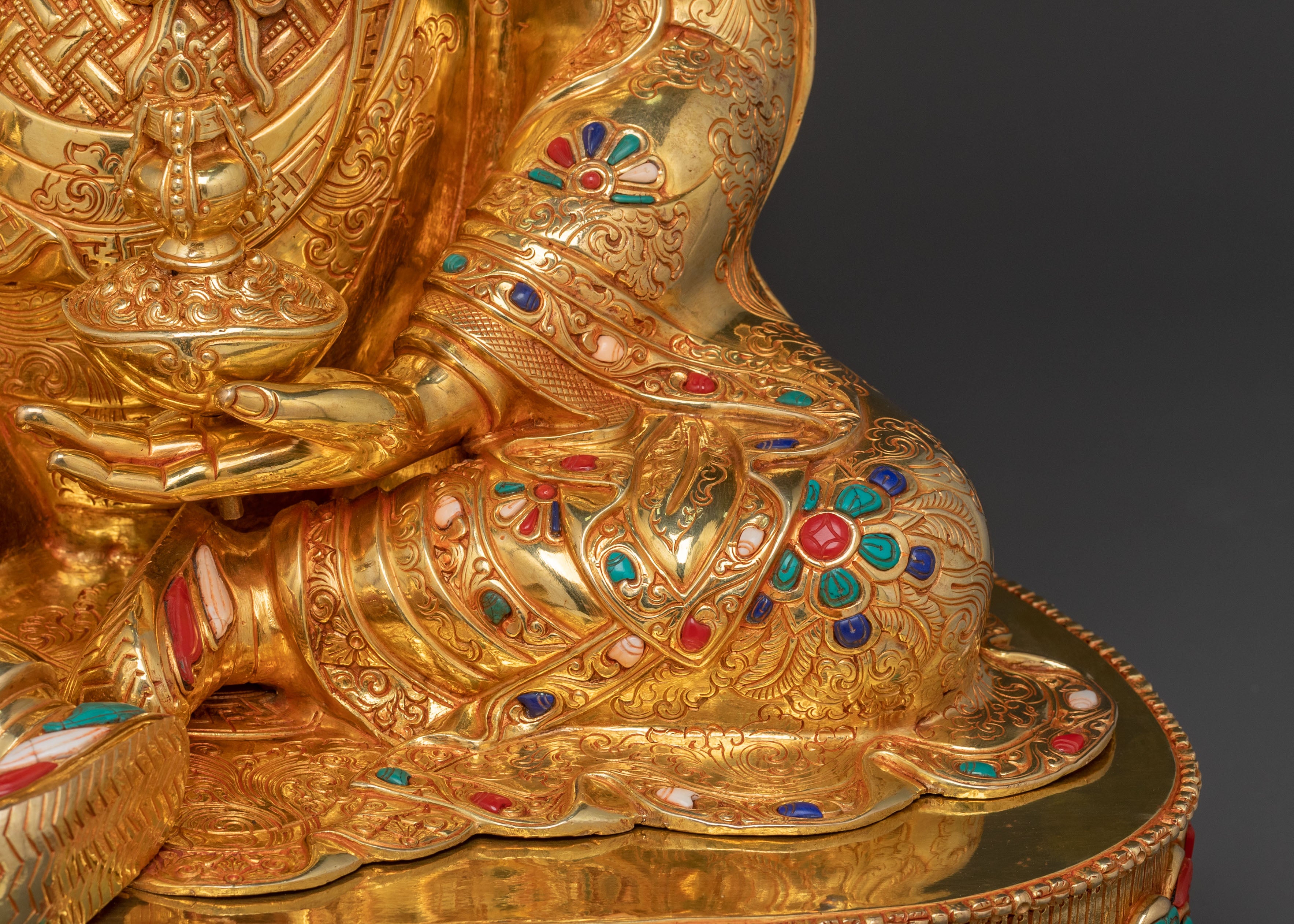 Guru Rinpoche Teacher Figure | Lotus Born Master