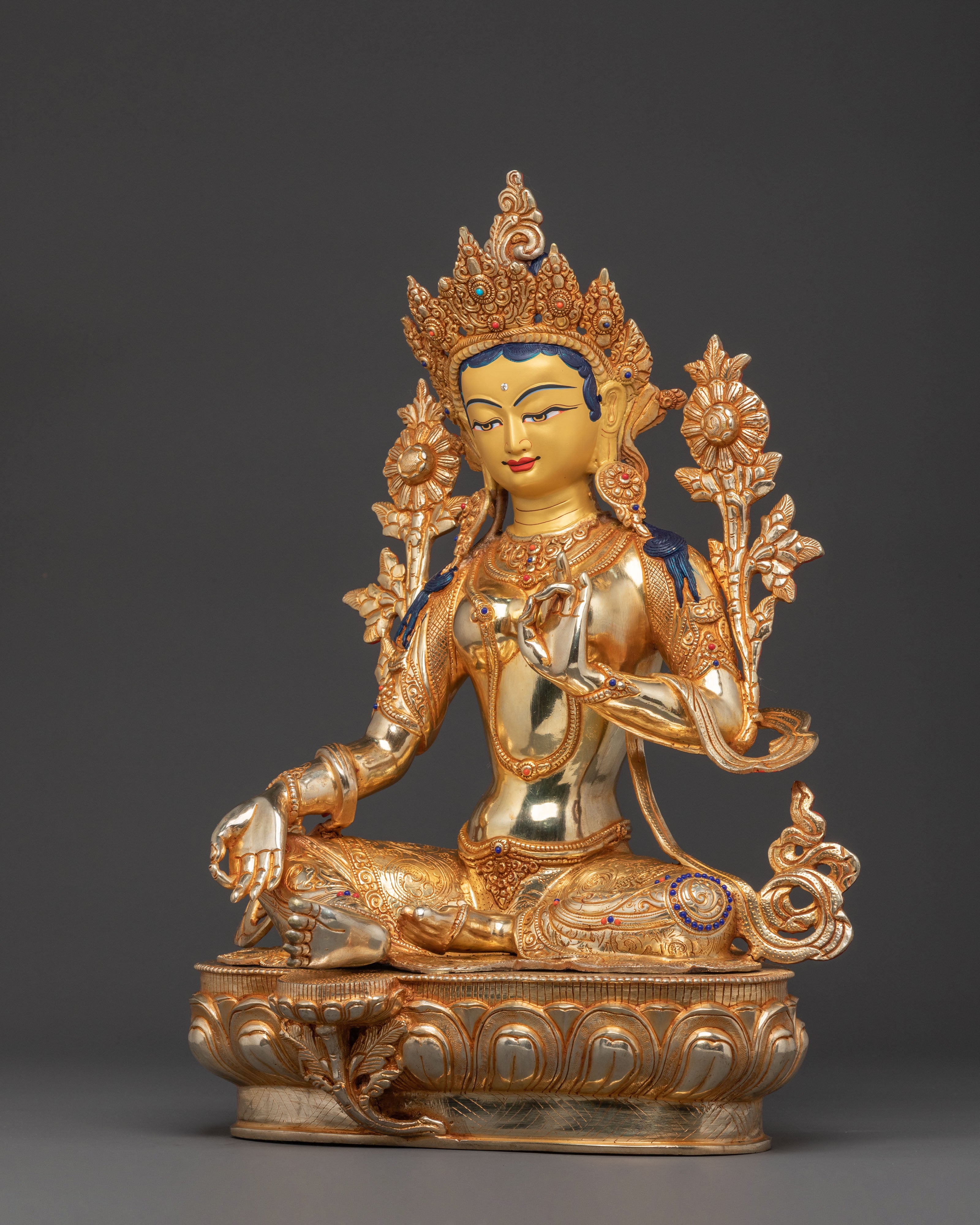 Green Tara Himalayan Statue | Spiritual Protection