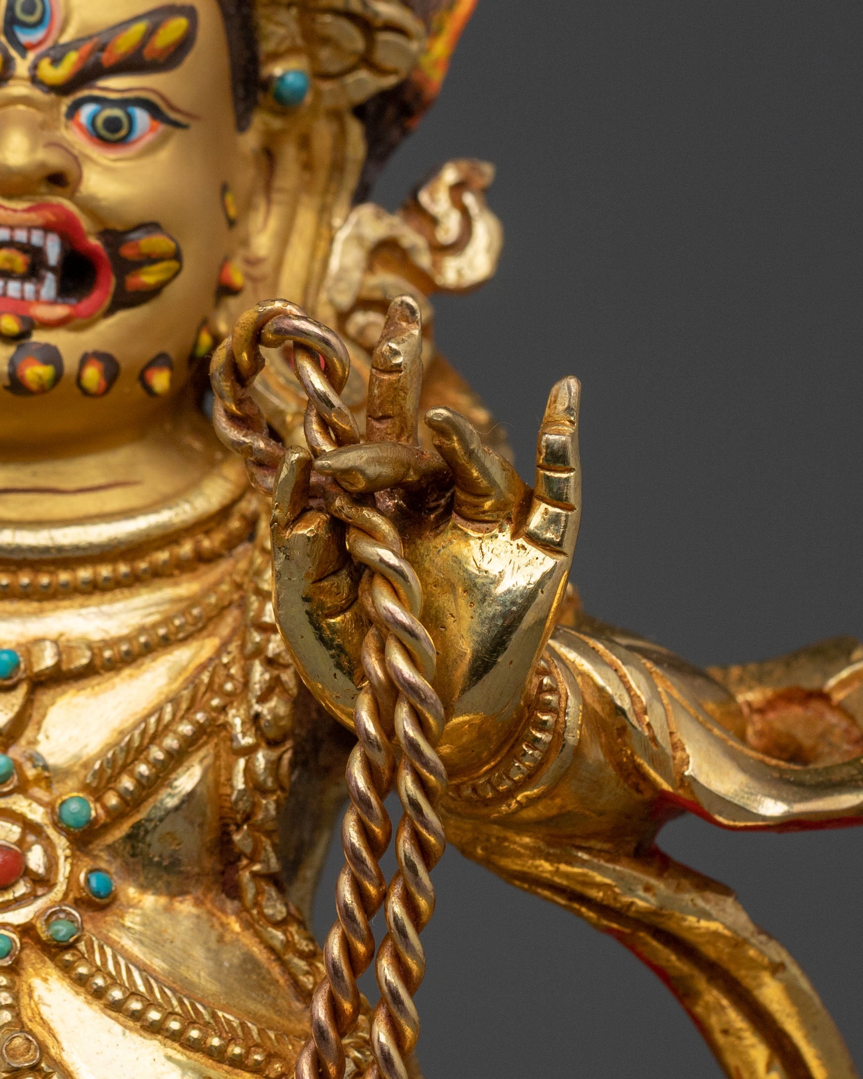 Handcrafted Vajrapani Statue | Buddhist Protector
