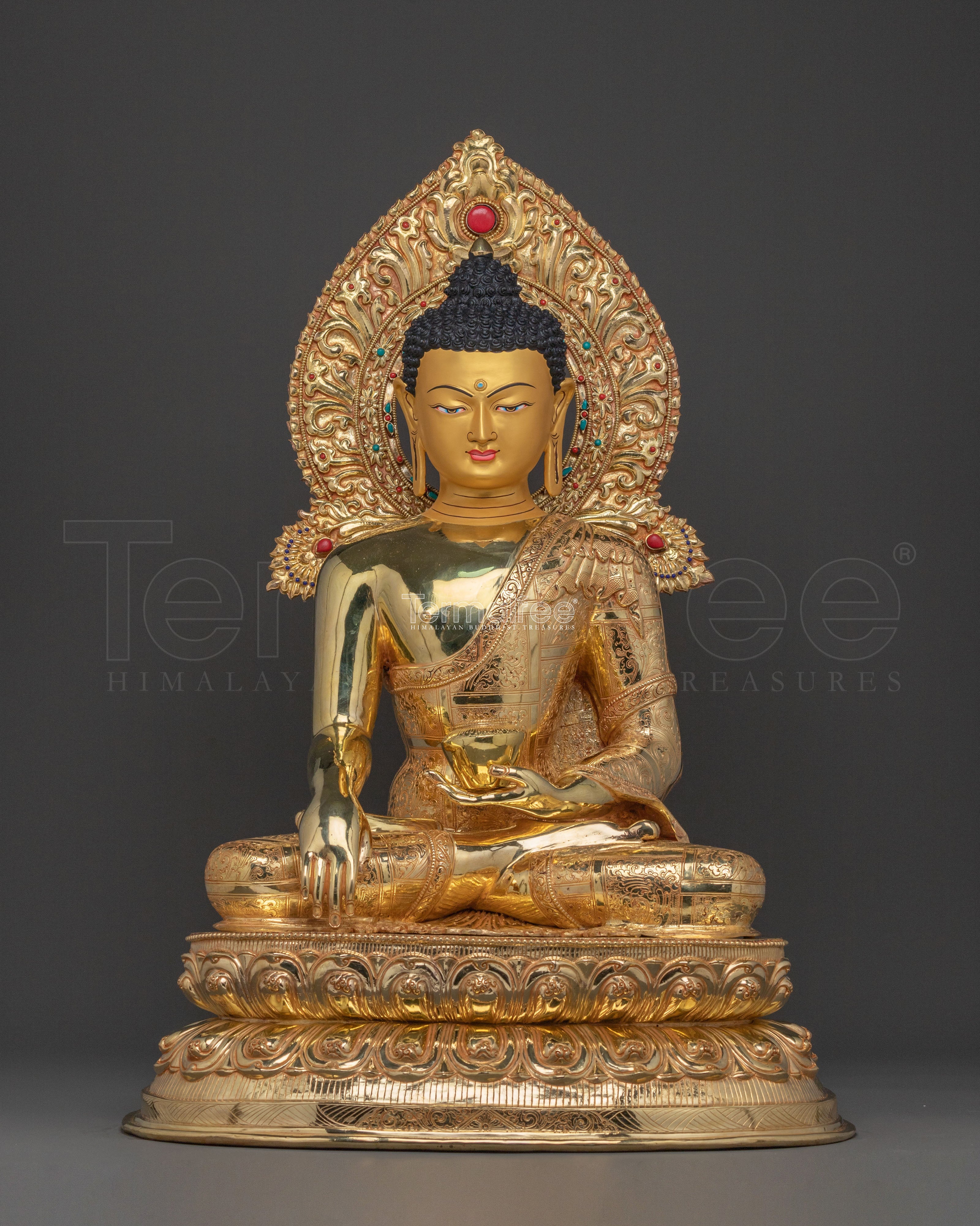 Shakyamuni Buddha Golden Statue