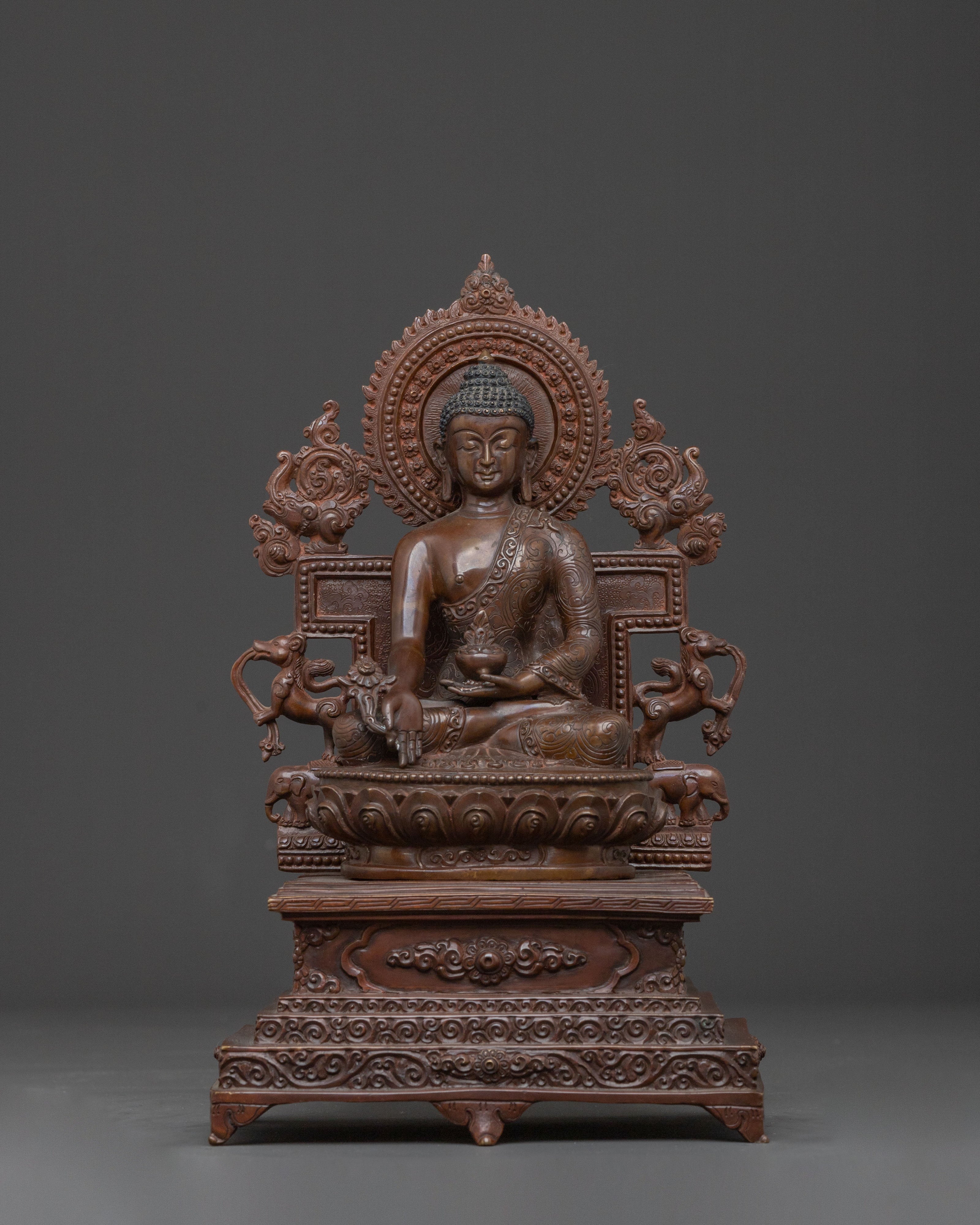 Sacred Three Buddhas Statue Set | Divine Figurines