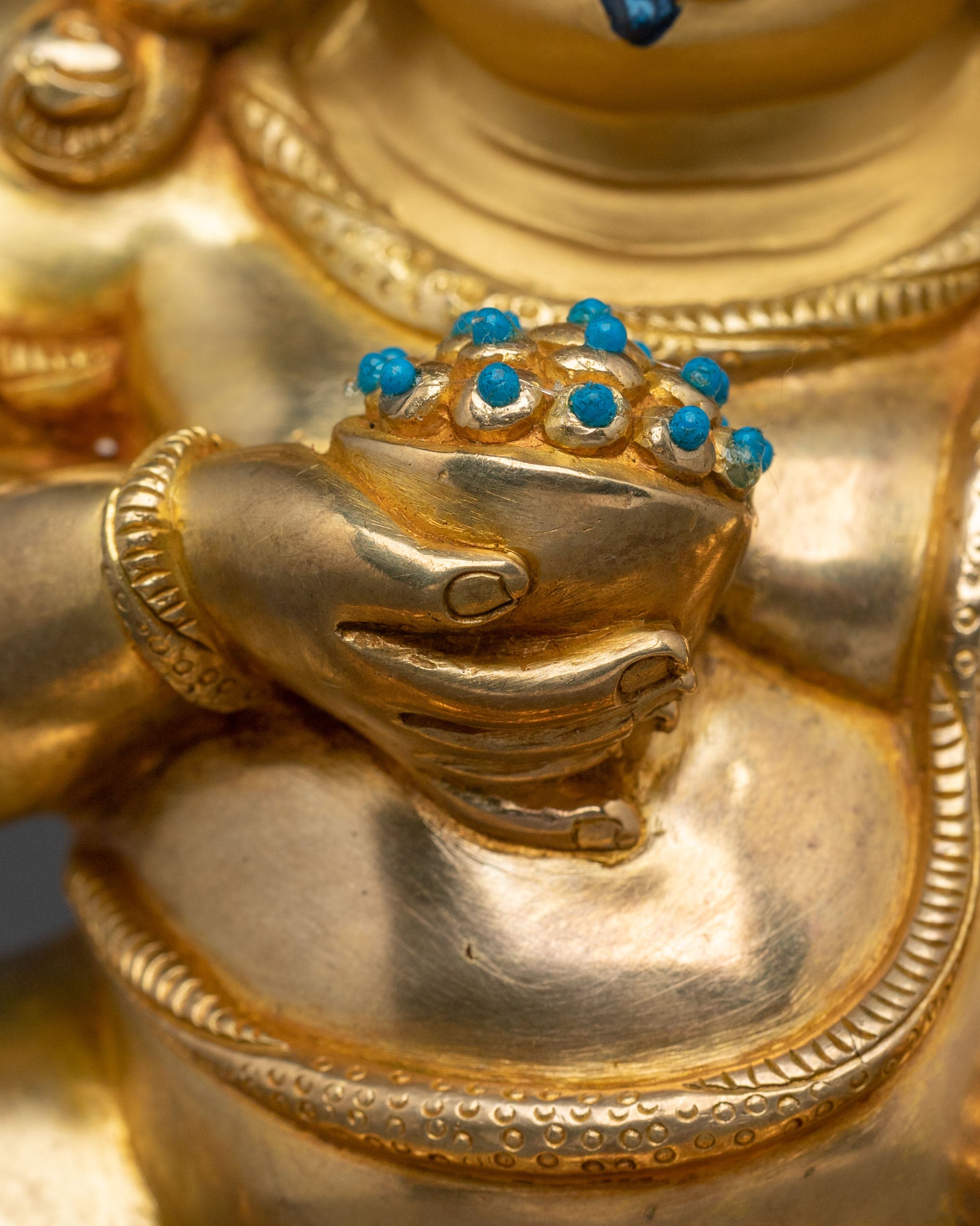 Black Dzambhala Wealth God Statue | Wealth Deity of Prosperity