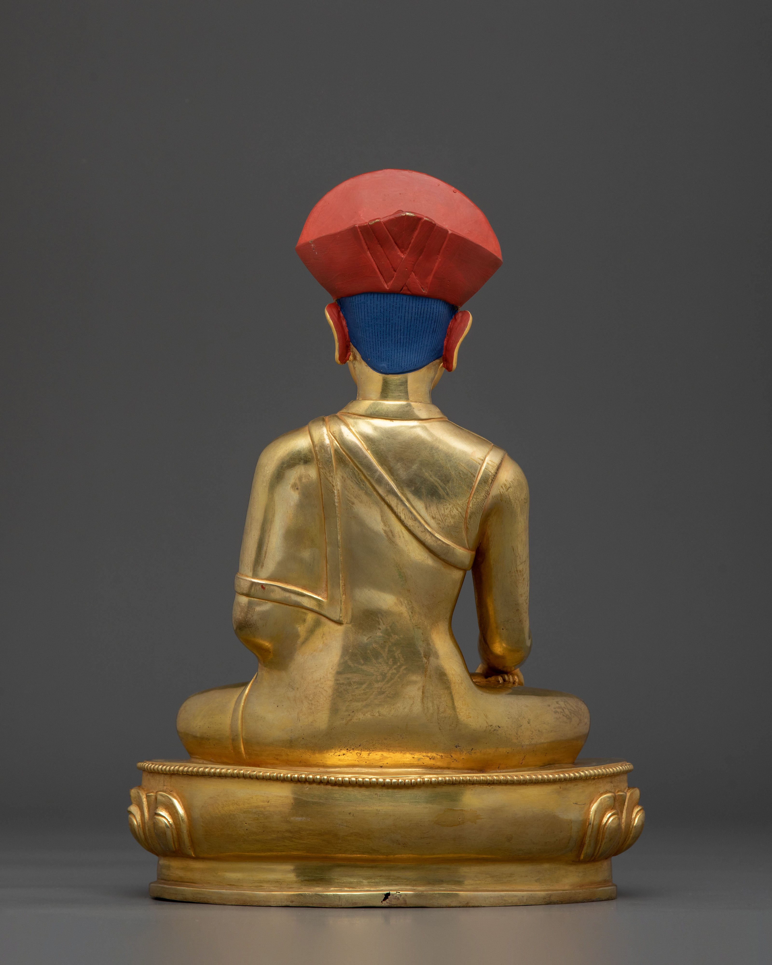 Sacred Jigten Sumgon Lineage Master Statue | Altar Sculpture