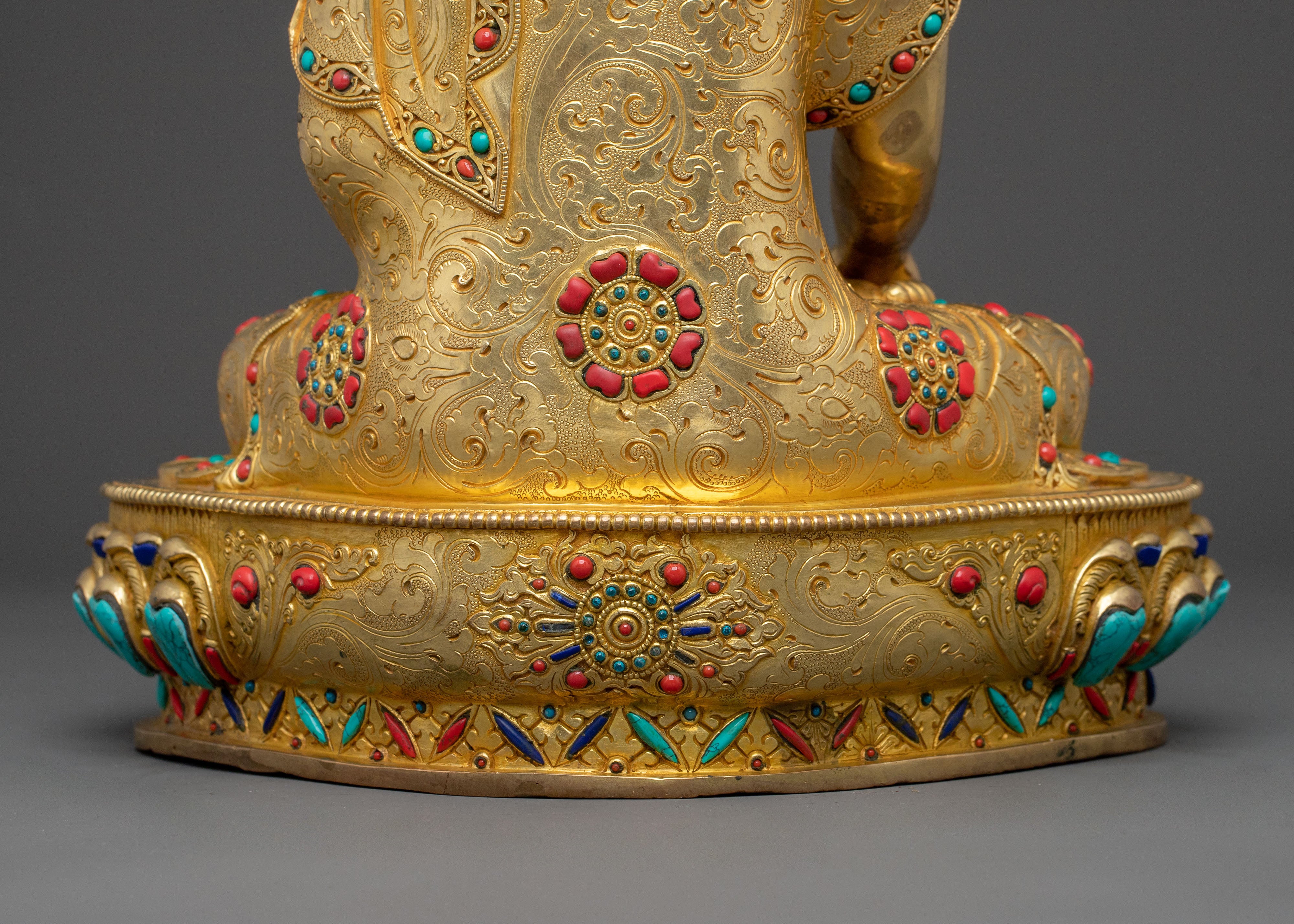 Shakyamuni Buddha Ritual Statue | Meditation Shrine Sculpture