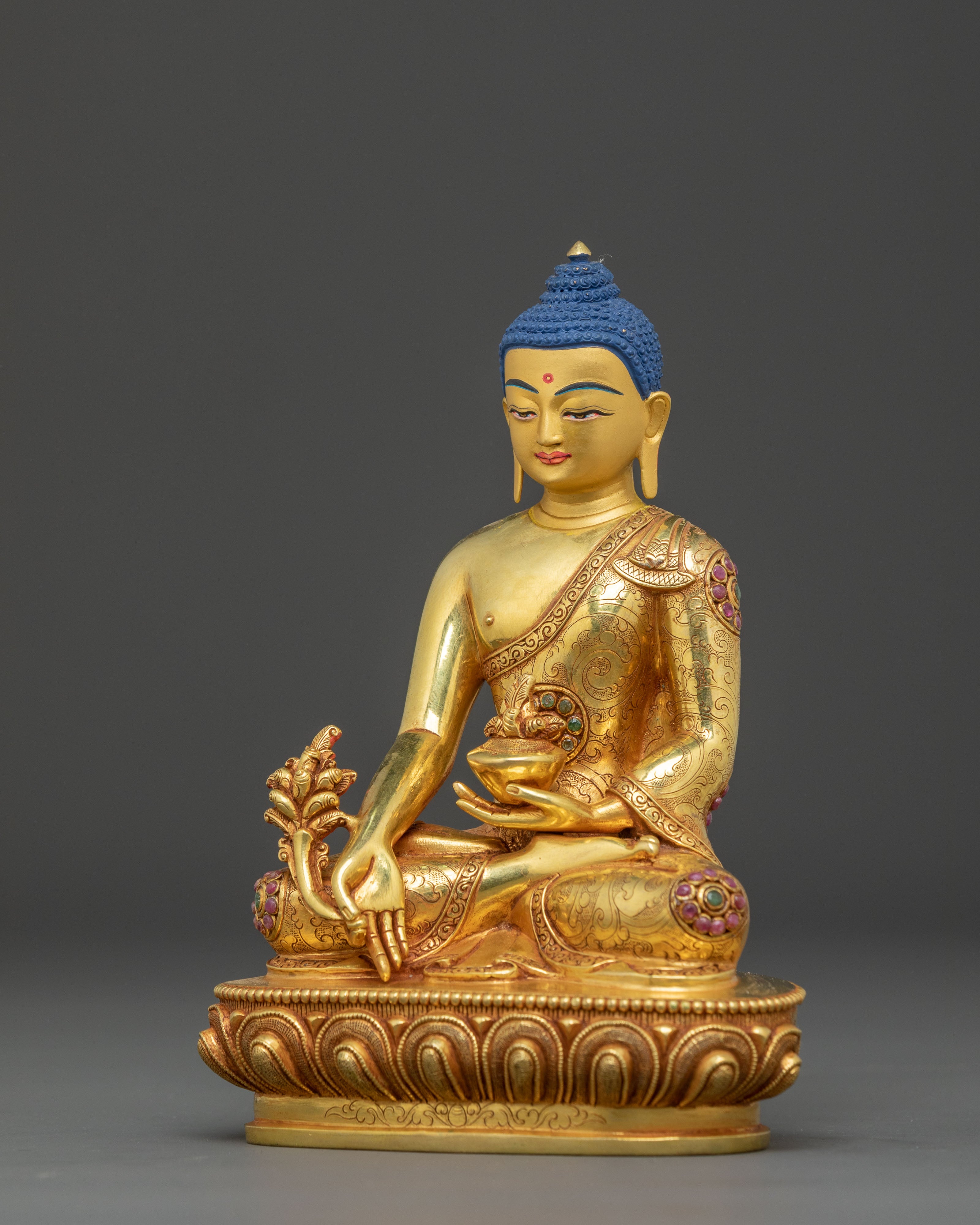 Medicine Buddha Healing Statue | Buddhist Alter Decor