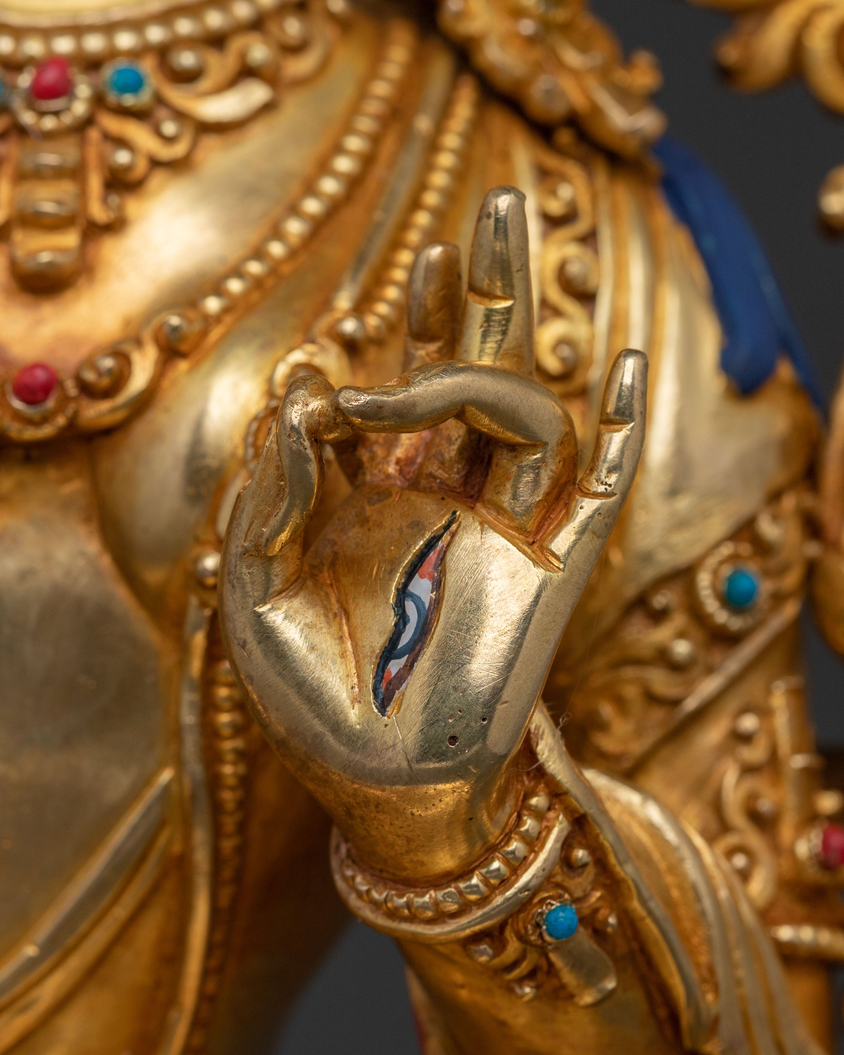 Sacred White Tara Figurine | Buddhist Healing Deity